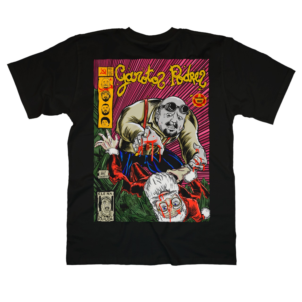 Ilustração - Papai Noel (Arte nas Costas)