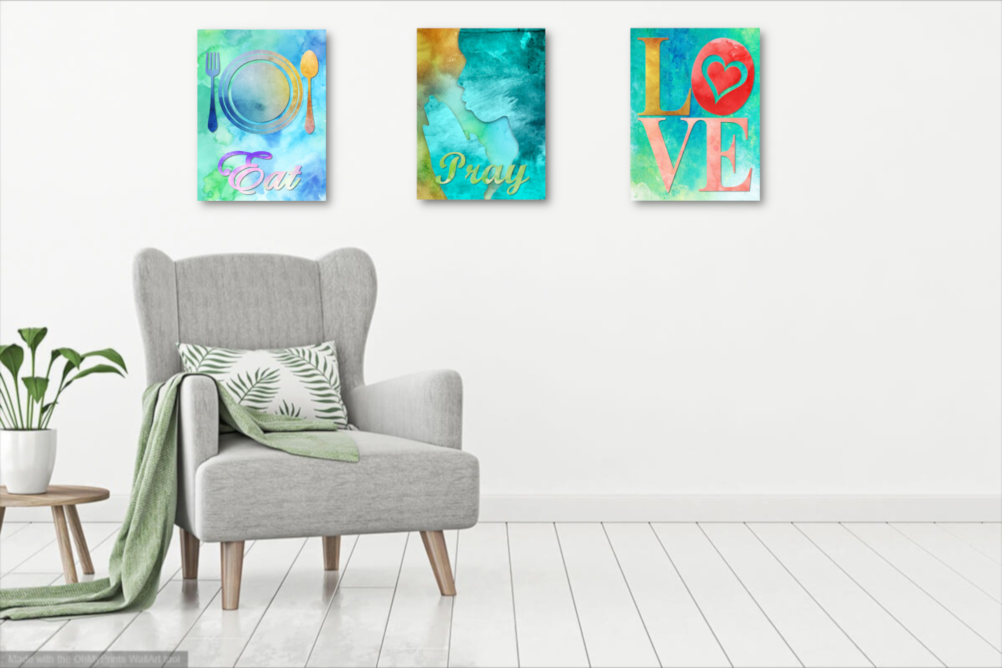 "Eat Pray Love" Print