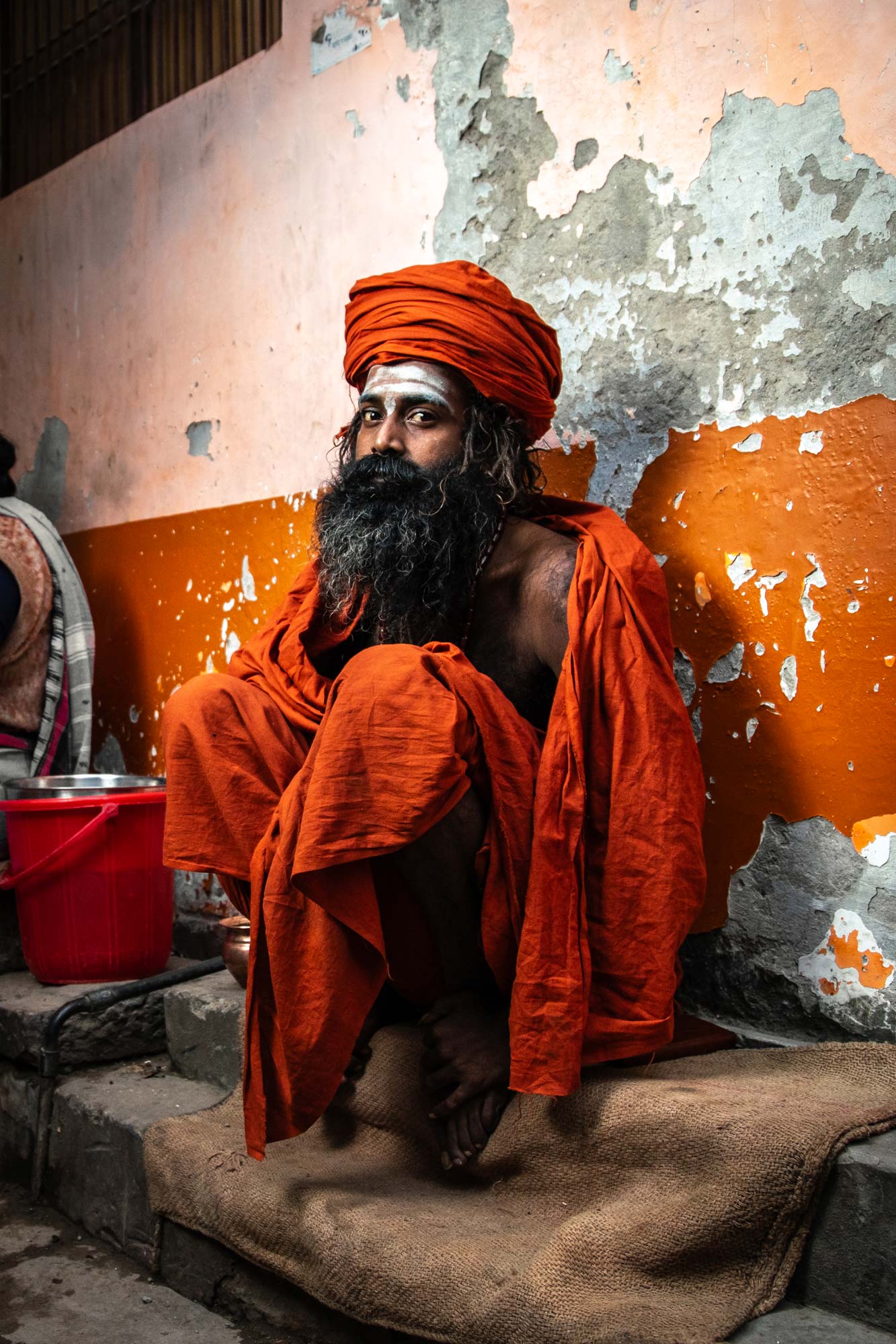 Sadhu - 60x90 Limited Edition Fine Art Print, framed.