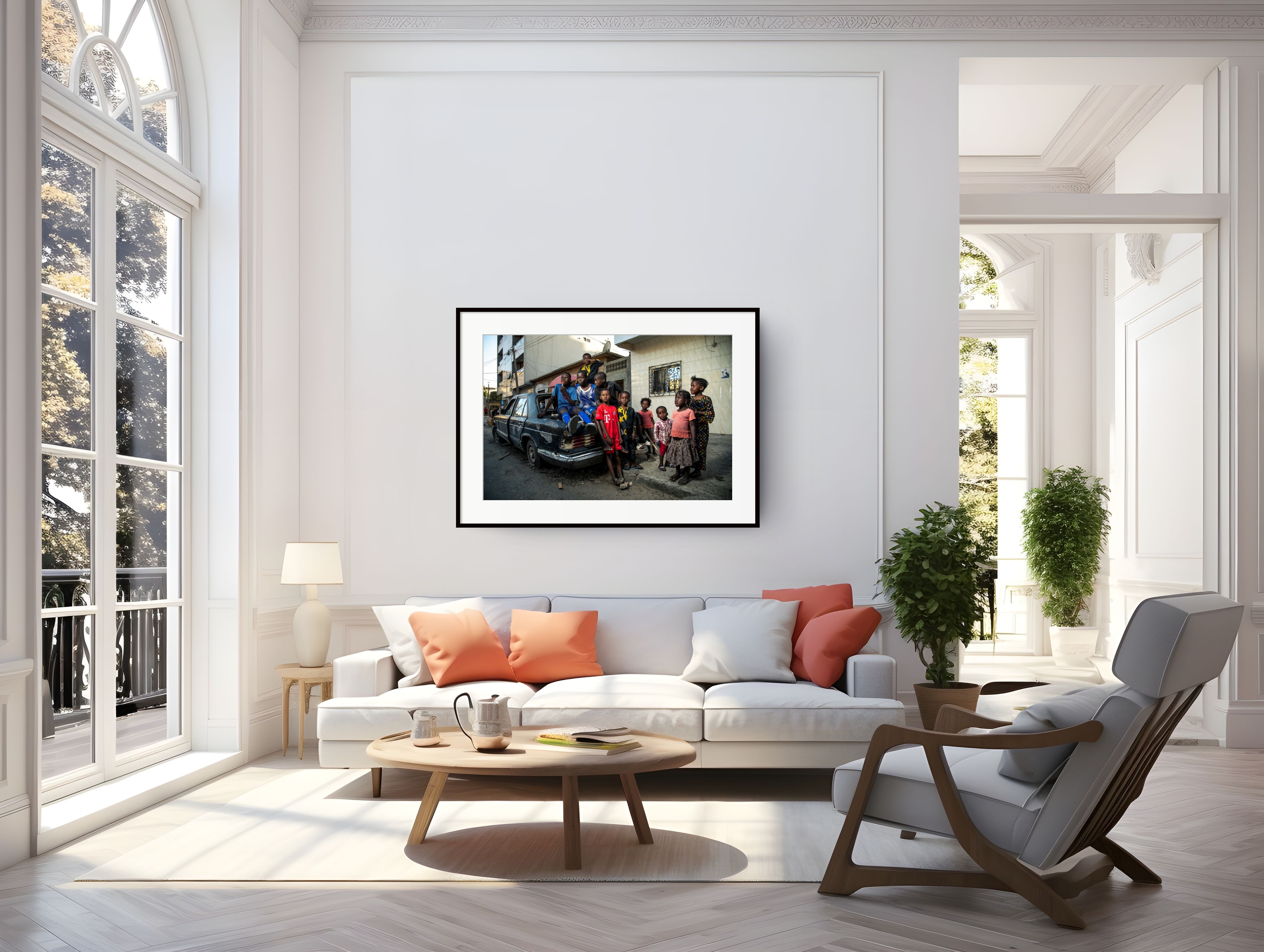 Bayern Munich - 60x90 Limited Edition Fine Art Print, framed.