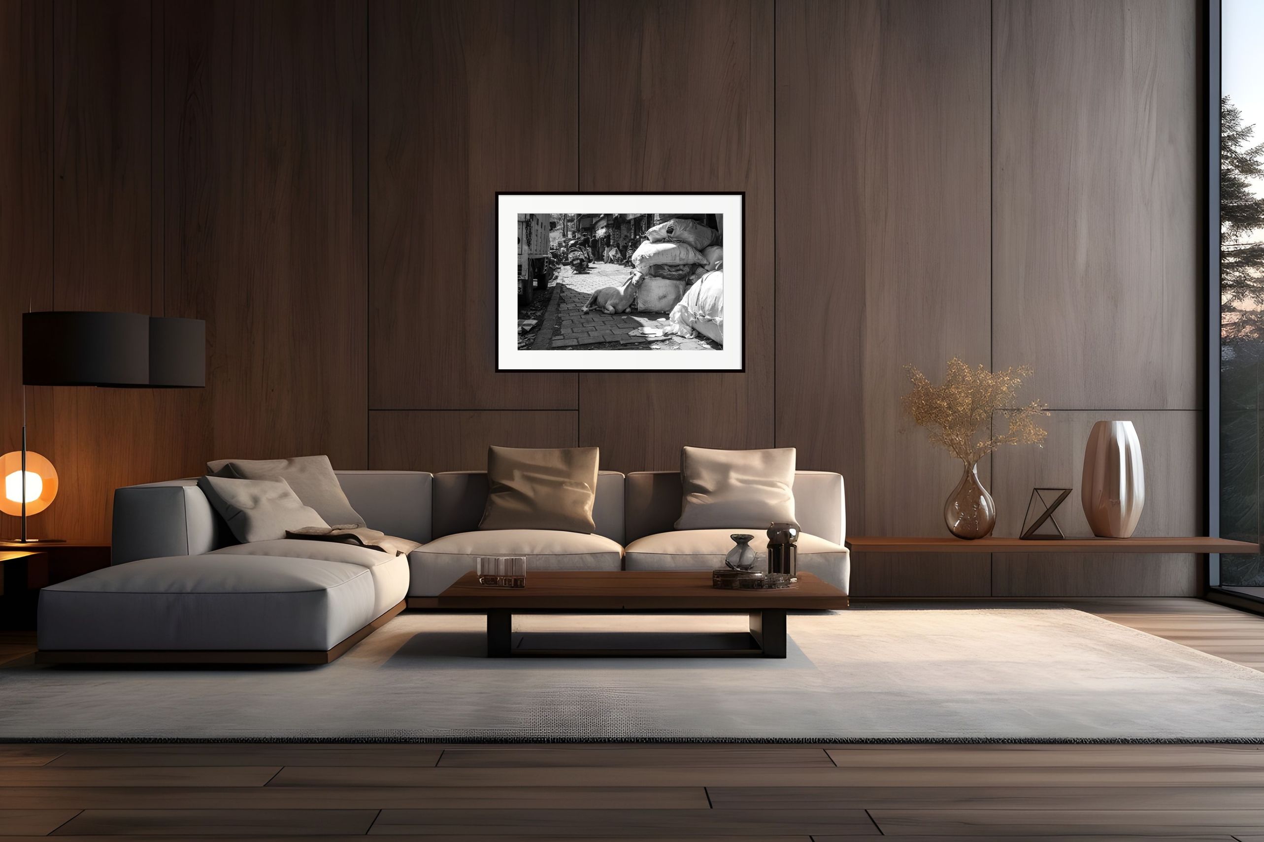 Free to Roam - 60x90 Limited Edition Fine Art Print, framed.