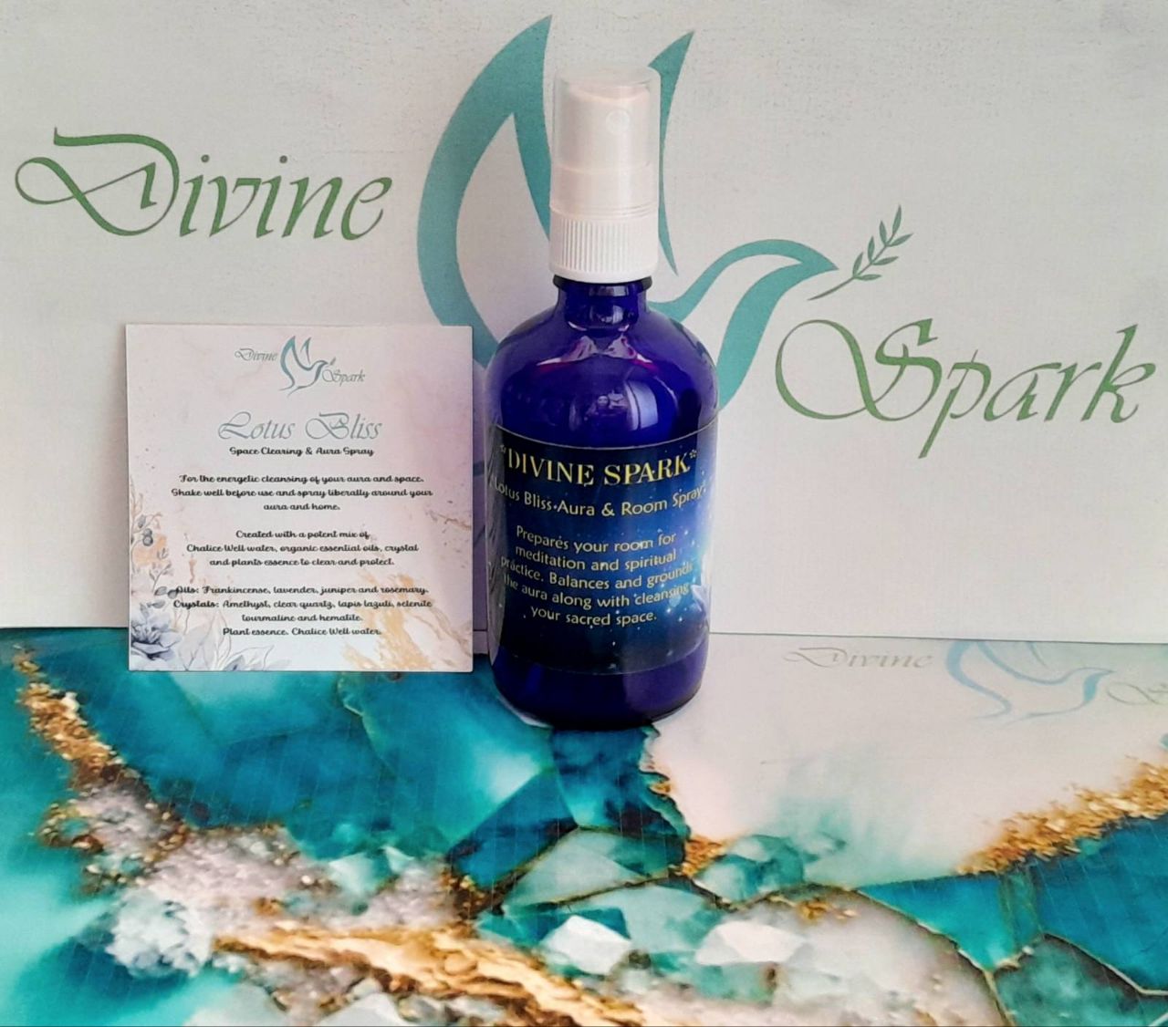 *Lotus Bliss* Meditation & Aura Clearing Spray.
