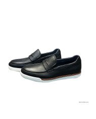 Black Leather Loafers