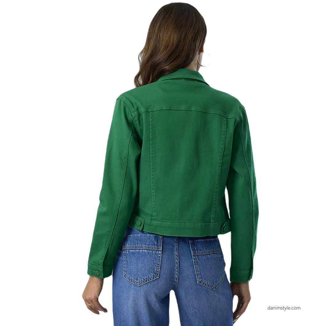 Green Denim Jacket