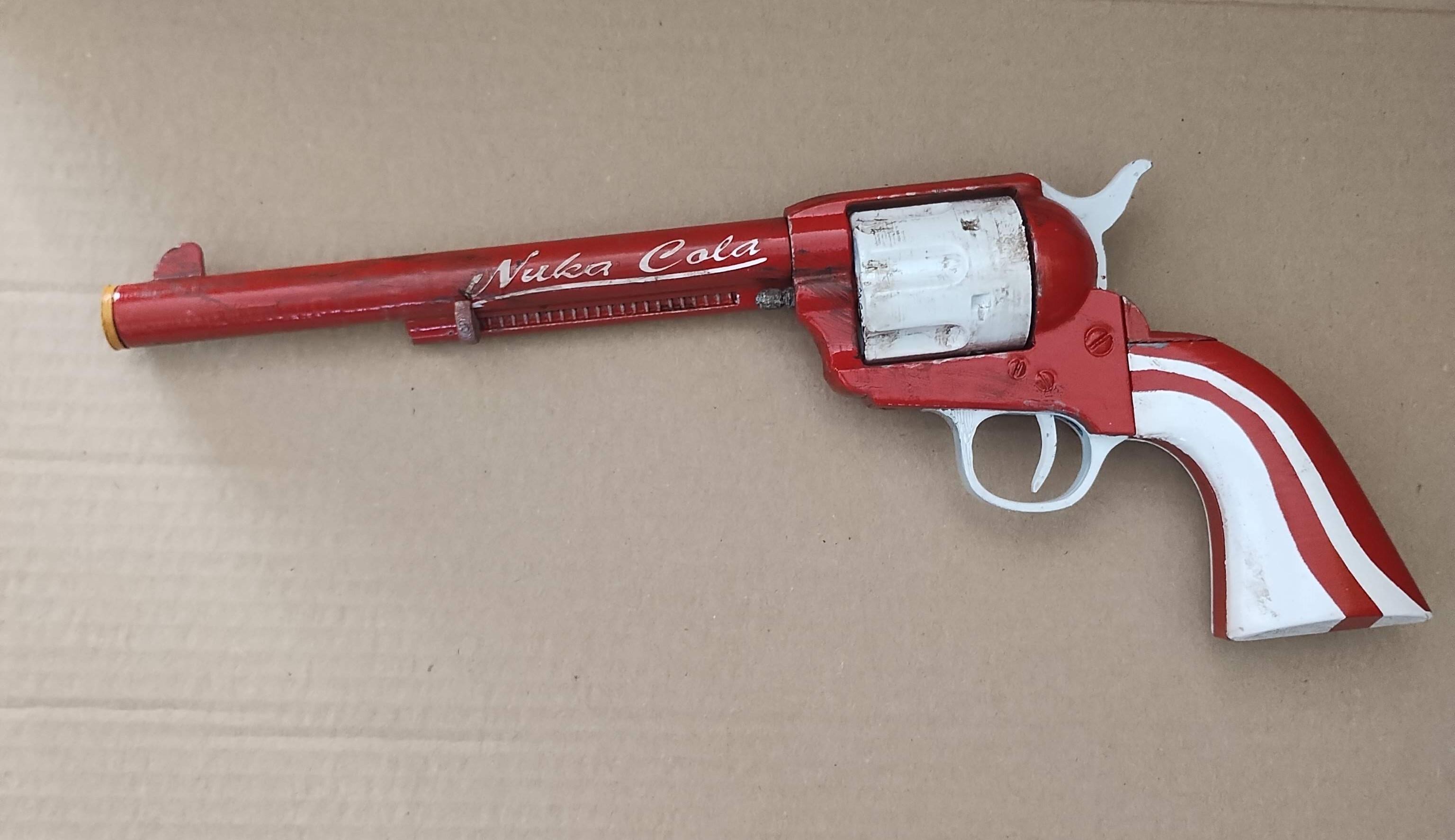 Gunther's Big Iron is a special legendary single-action revolver in the style of Nuka-Cola