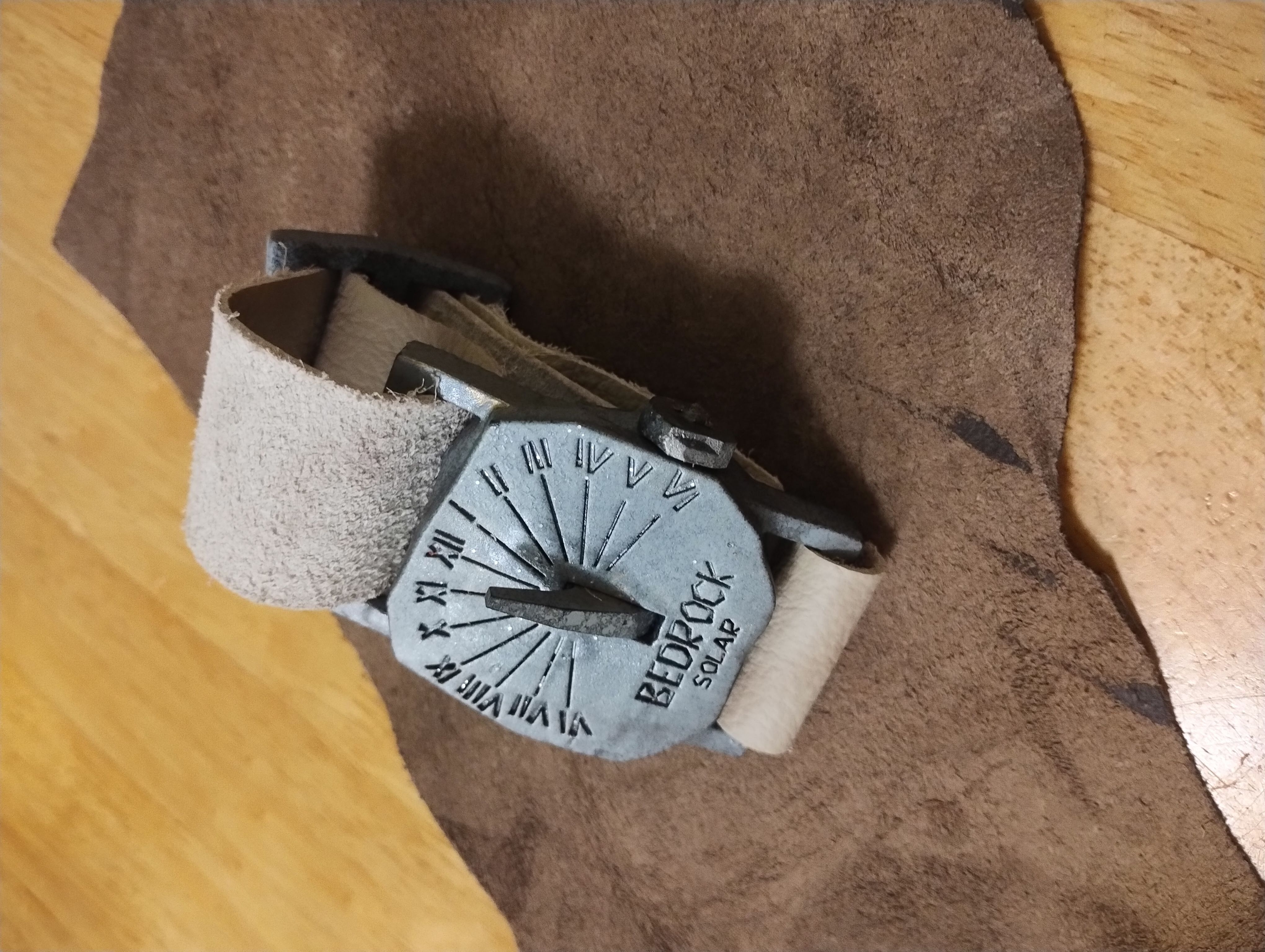 Bedrock Sundial Watch