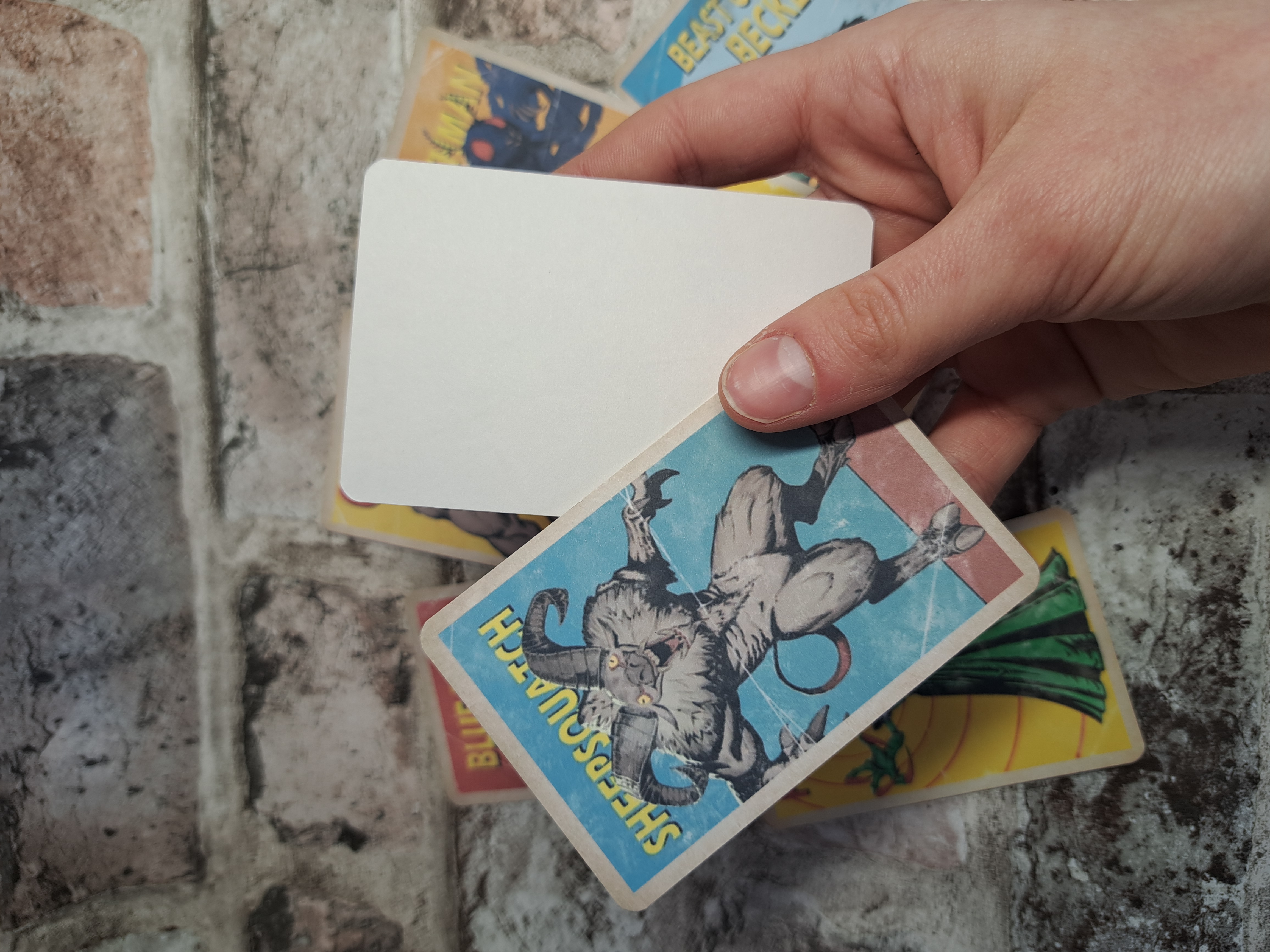 Cryptid  Fallout trading cards