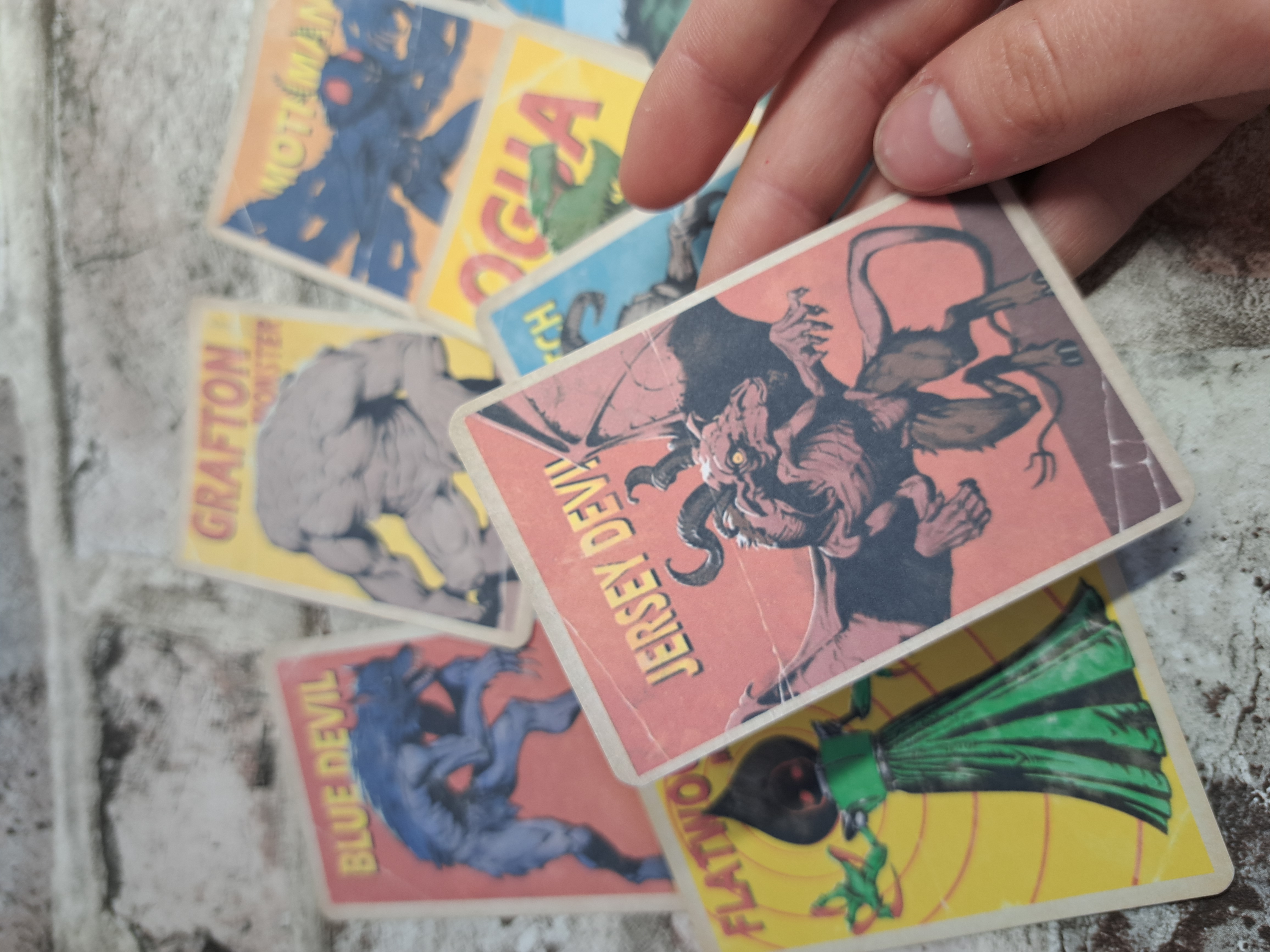 Cryptid  Fallout trading cards