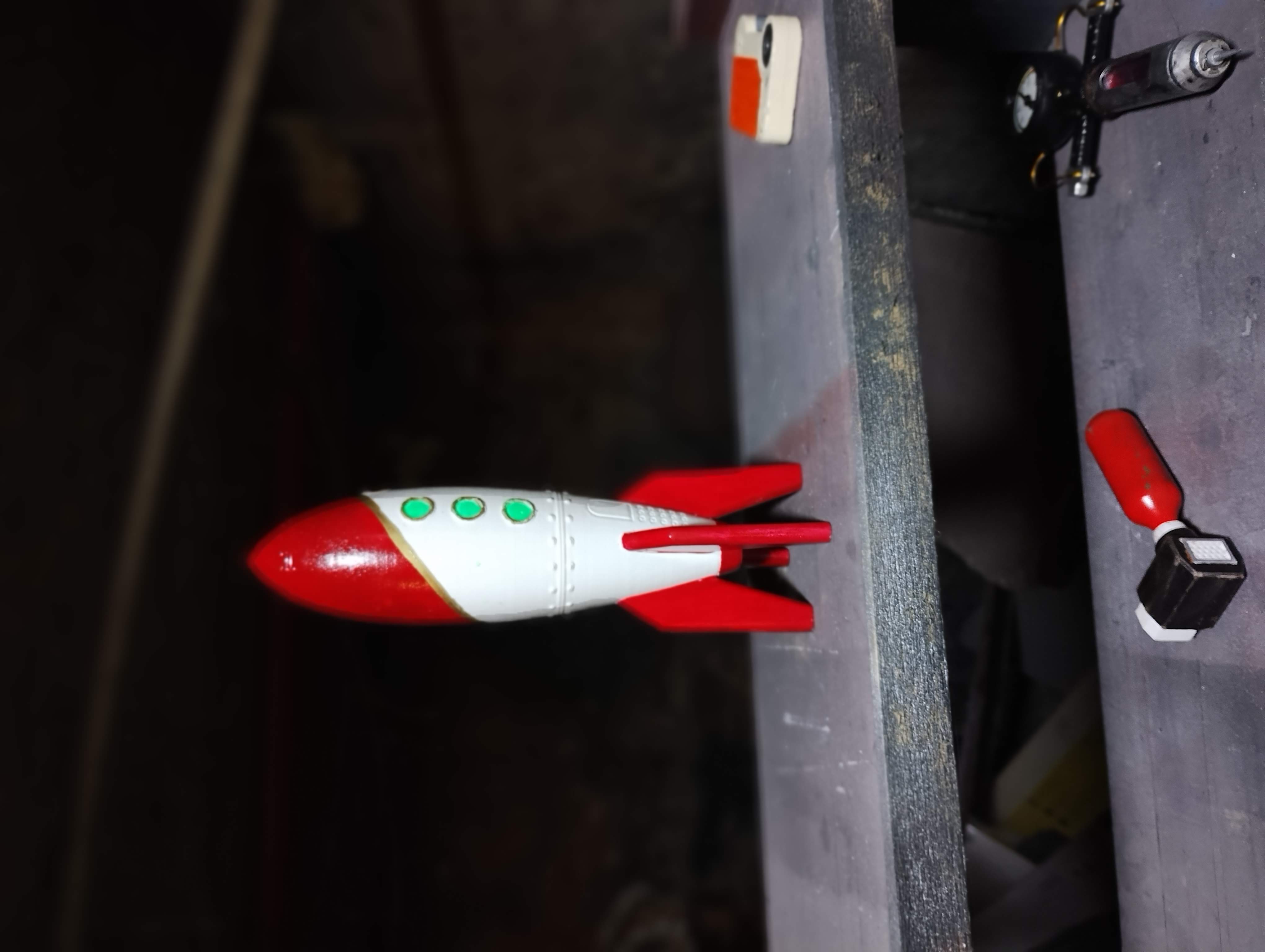 Souvenir Rocket replica from the Fallout