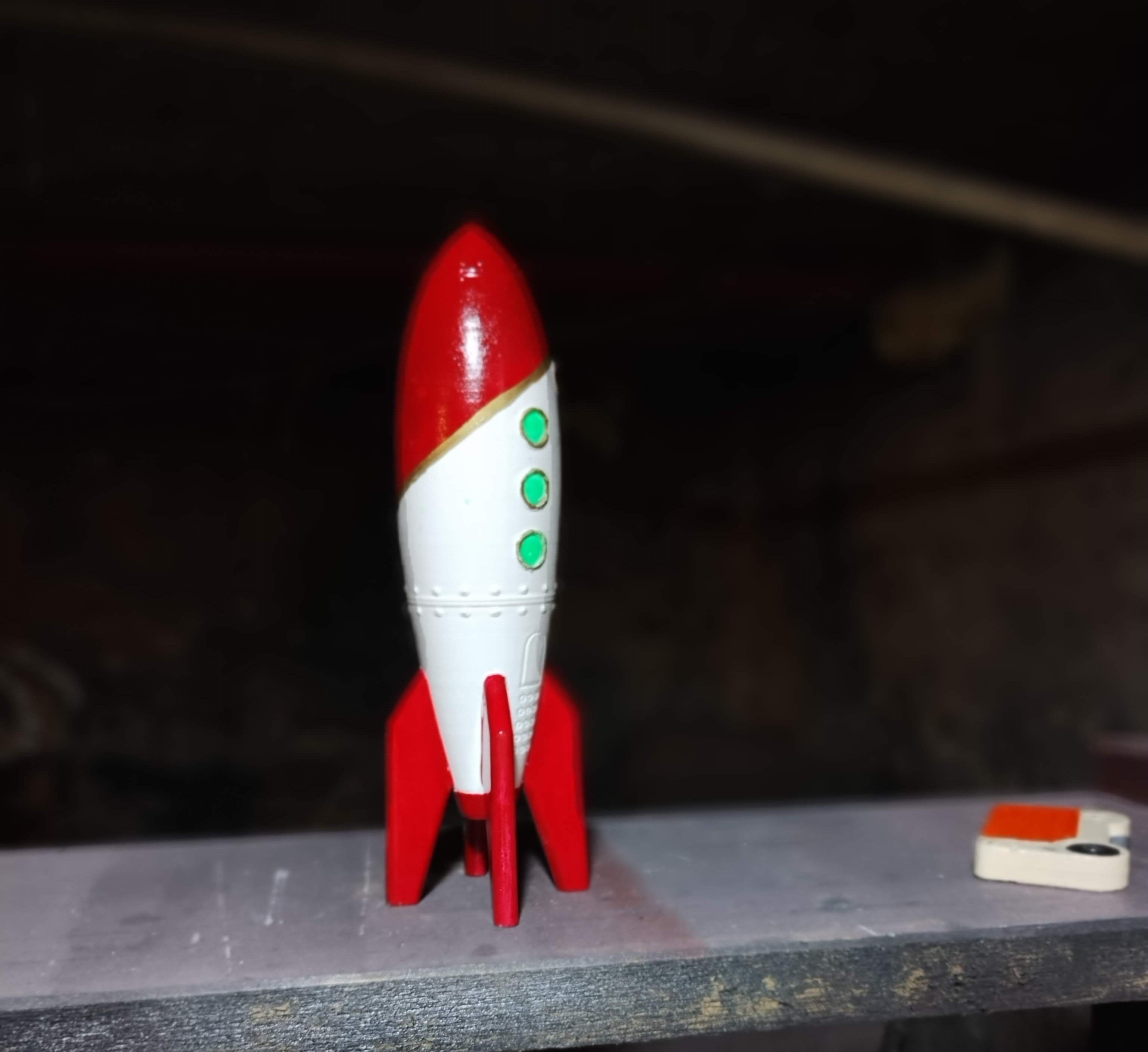 Souvenir Rocket replica from the Fallout