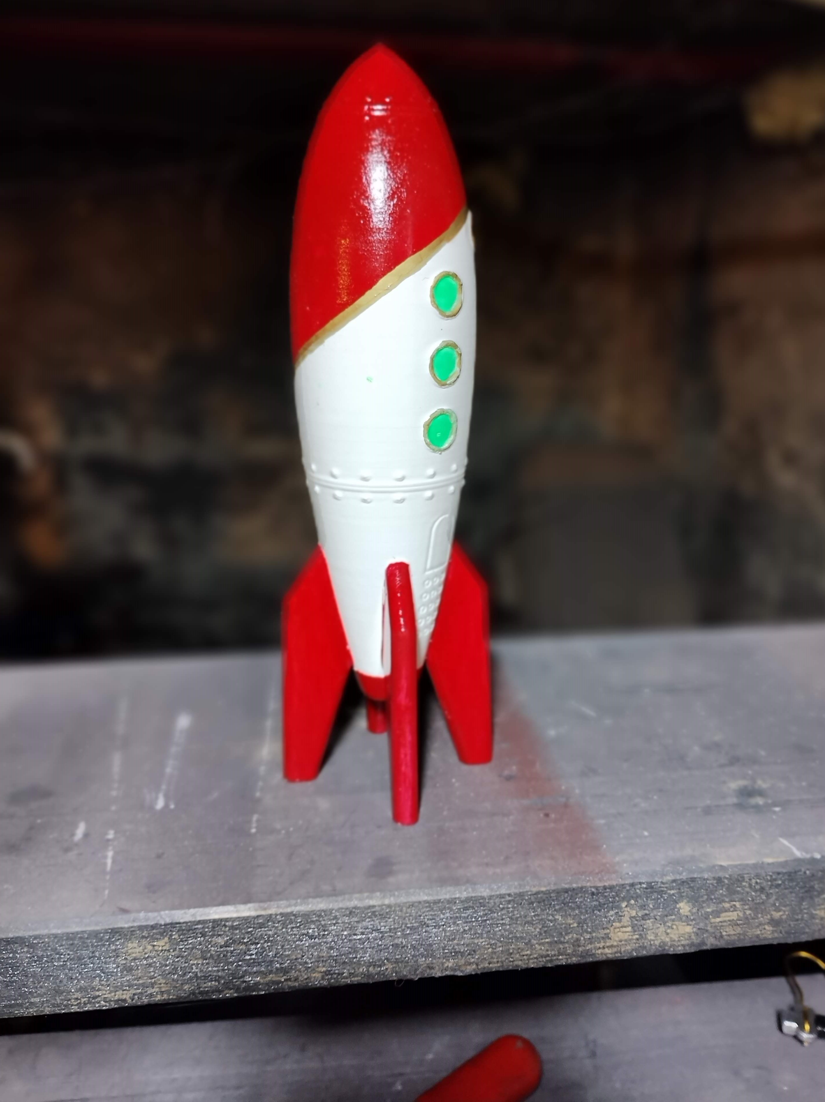 Souvenir Rocket replica from the Fallout