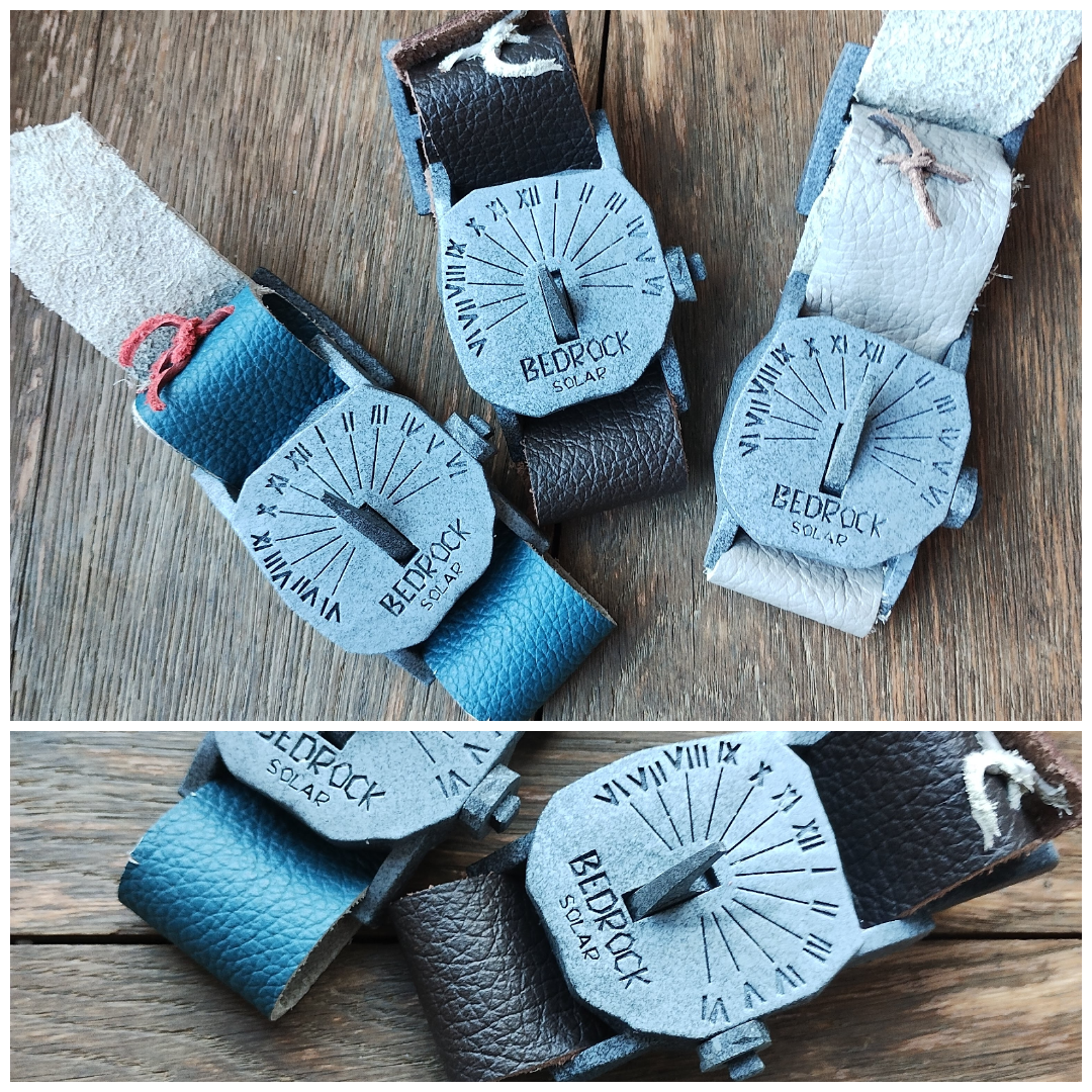 Bedrock Sundial Watch