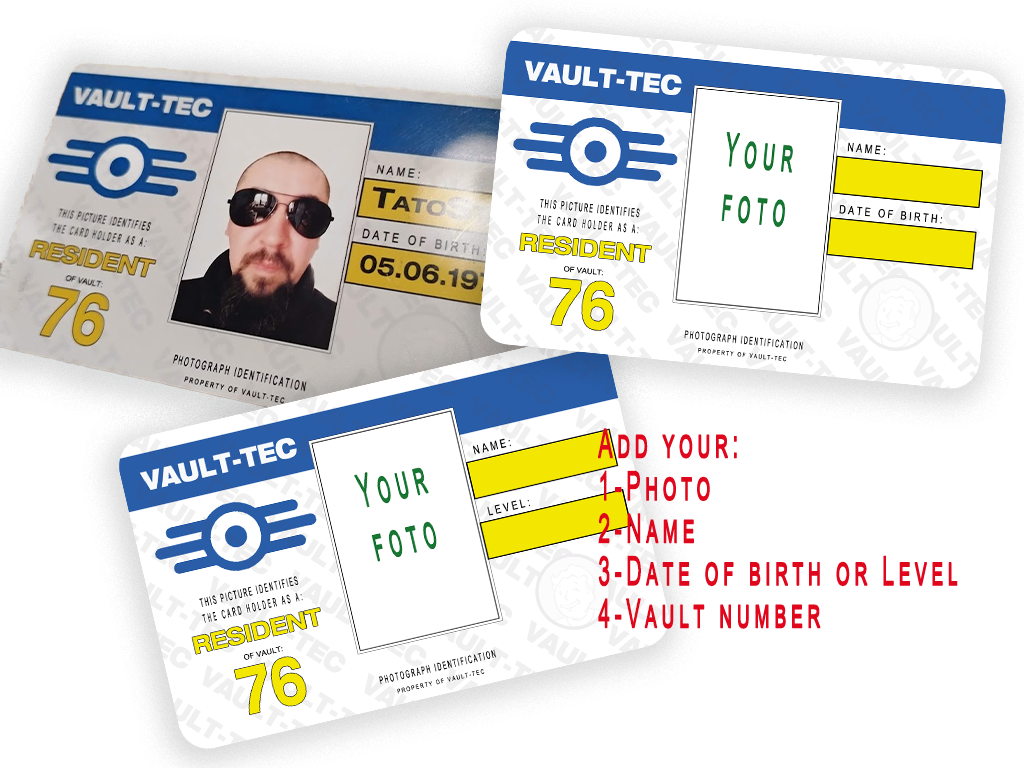 vault-tec resident ID 