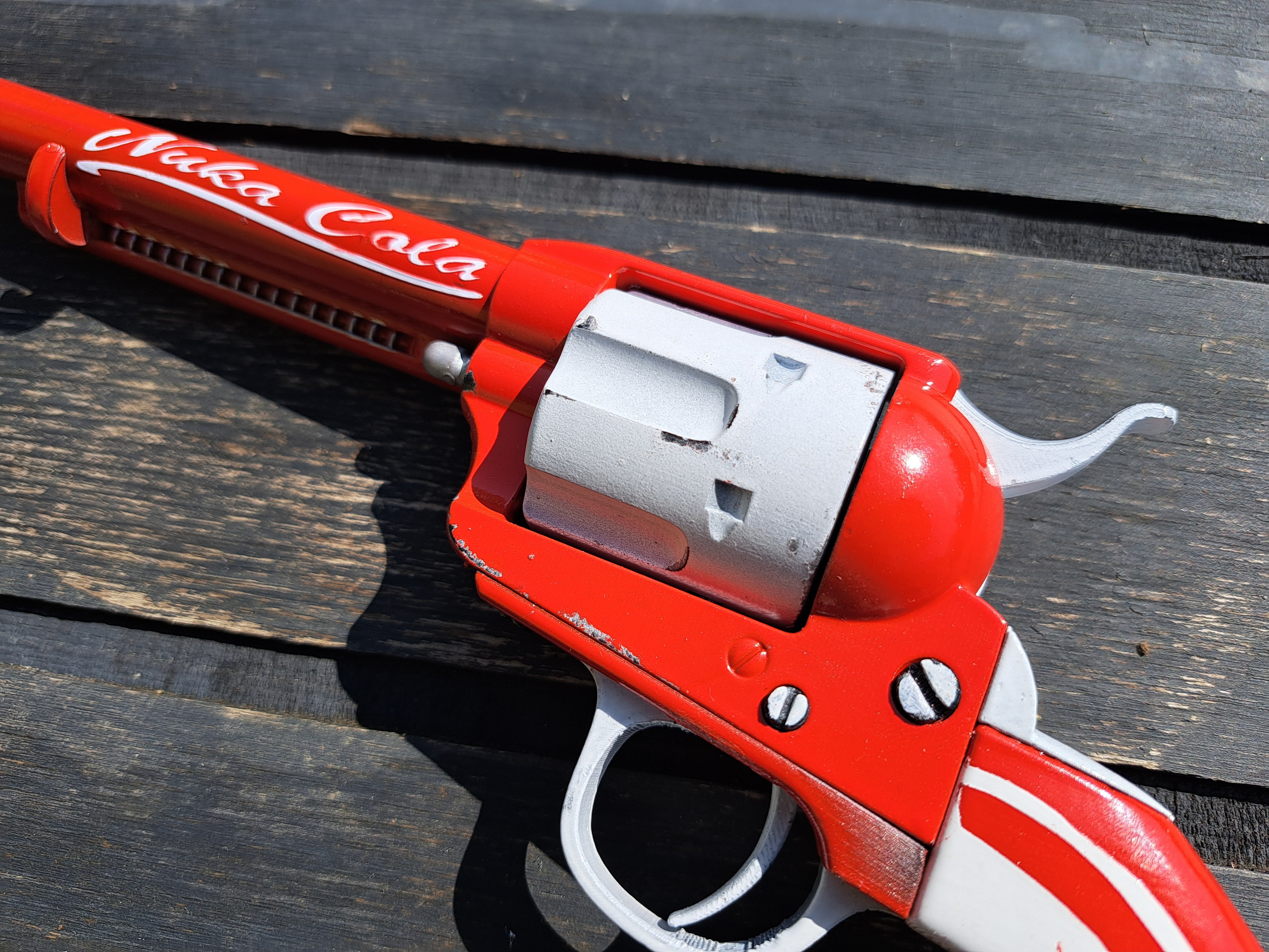 Gunther's Big Iron is a special legendary single-action revolver in the style of Nuka-Cola