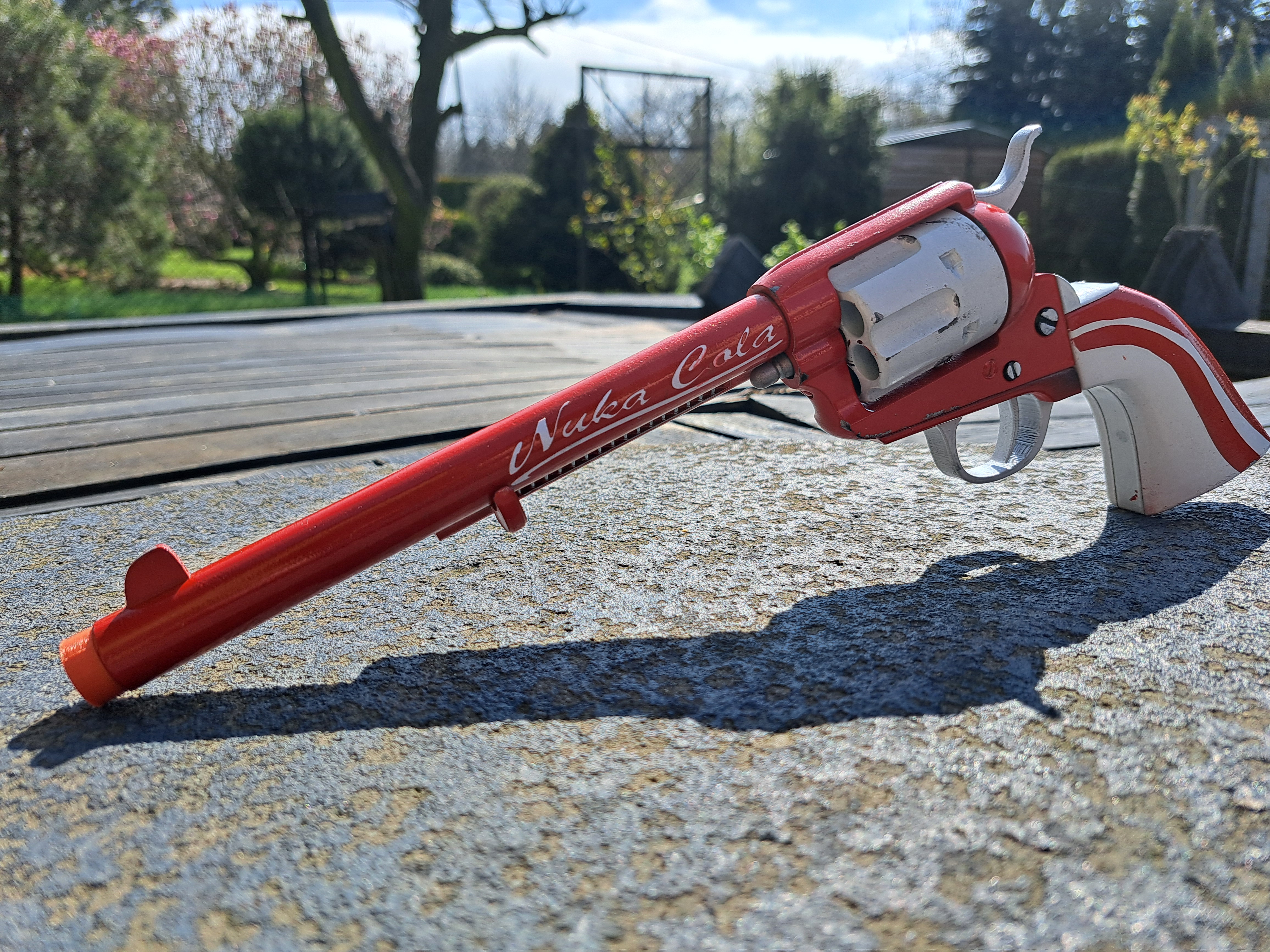 Gunther's Big Iron is a special legendary single-action revolver in the style of Nuka-Cola