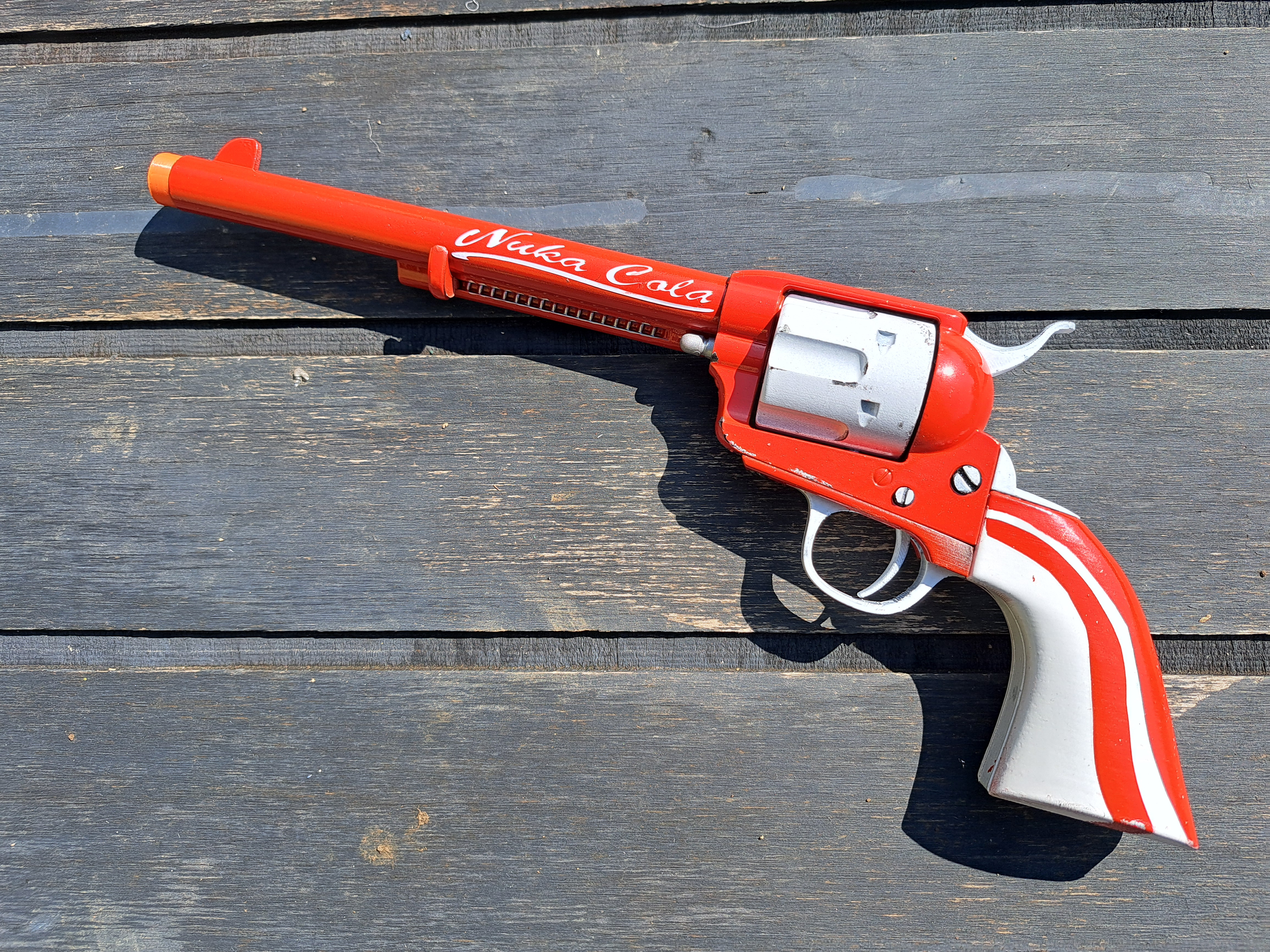 Gunther's Big Iron is a special legendary single-action revolver in the style of Nuka-Cola