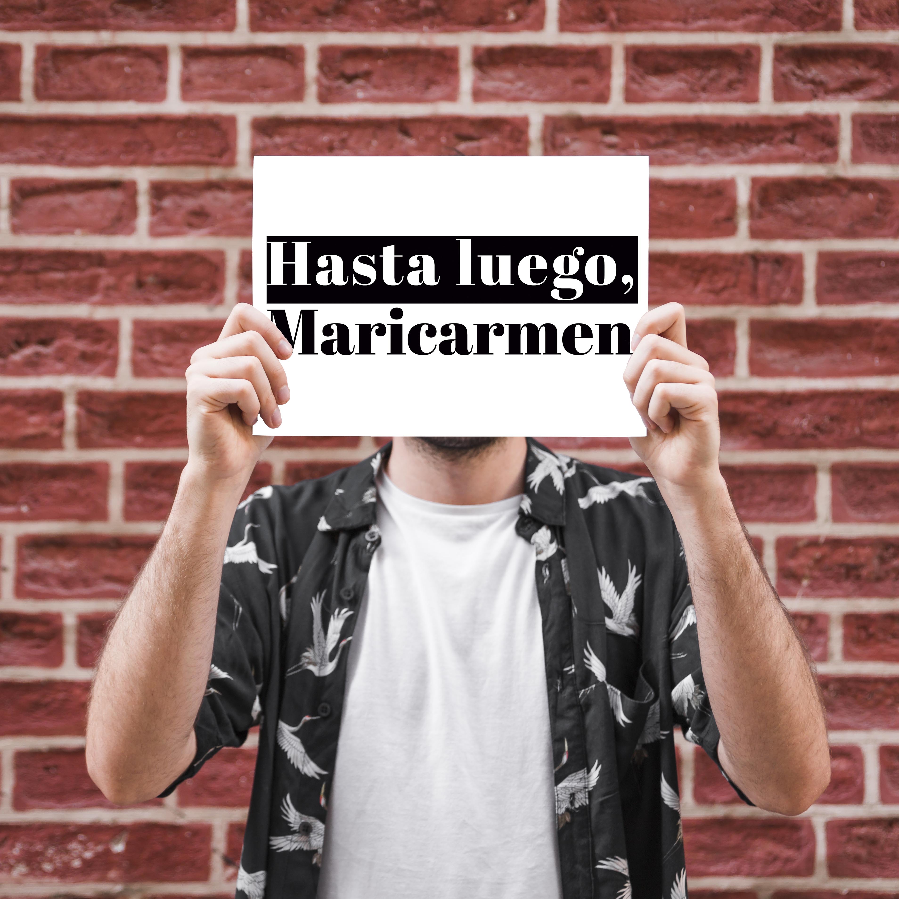 Hasta Luego - Lámina A4