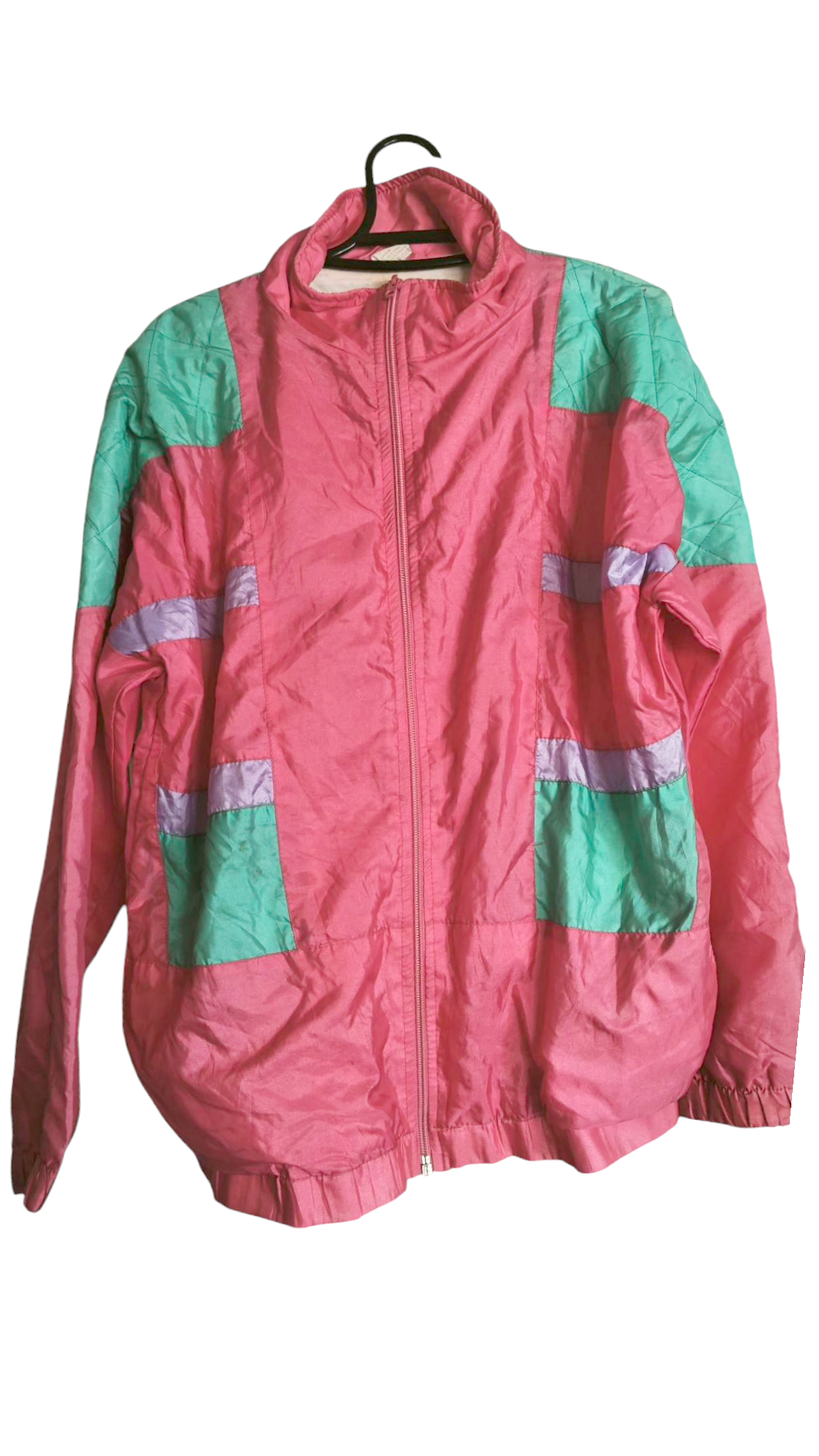 Crazy Jacket Rosa y Aguamarino