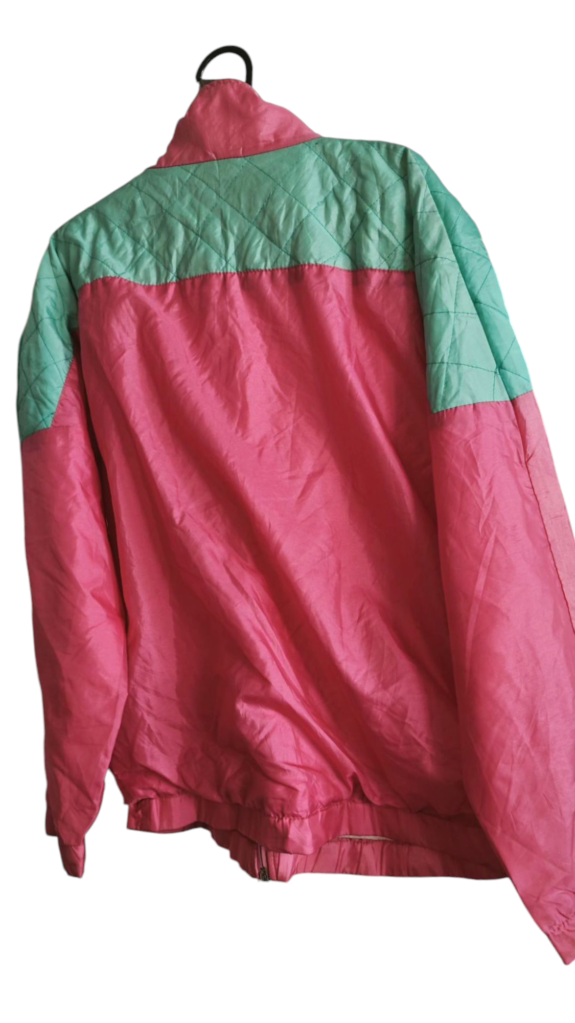 Crazy Jacket Rosa y Aguamarino