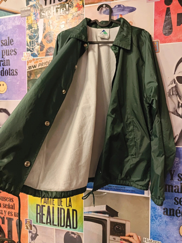 Chubasquero Verde M
