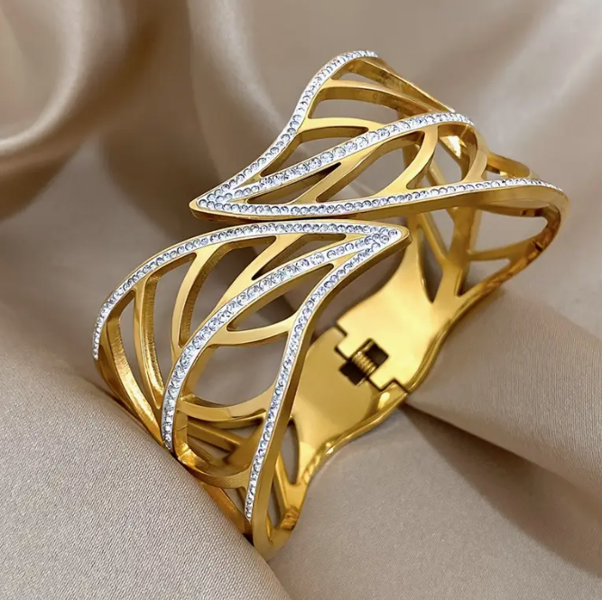 Bracelete com pedras Acieré