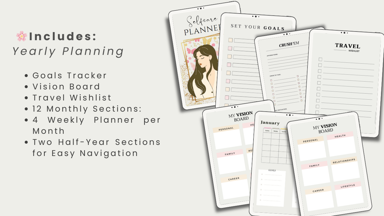 Ultimate Digital Planner | 700+ Pages | Undated & Reusable