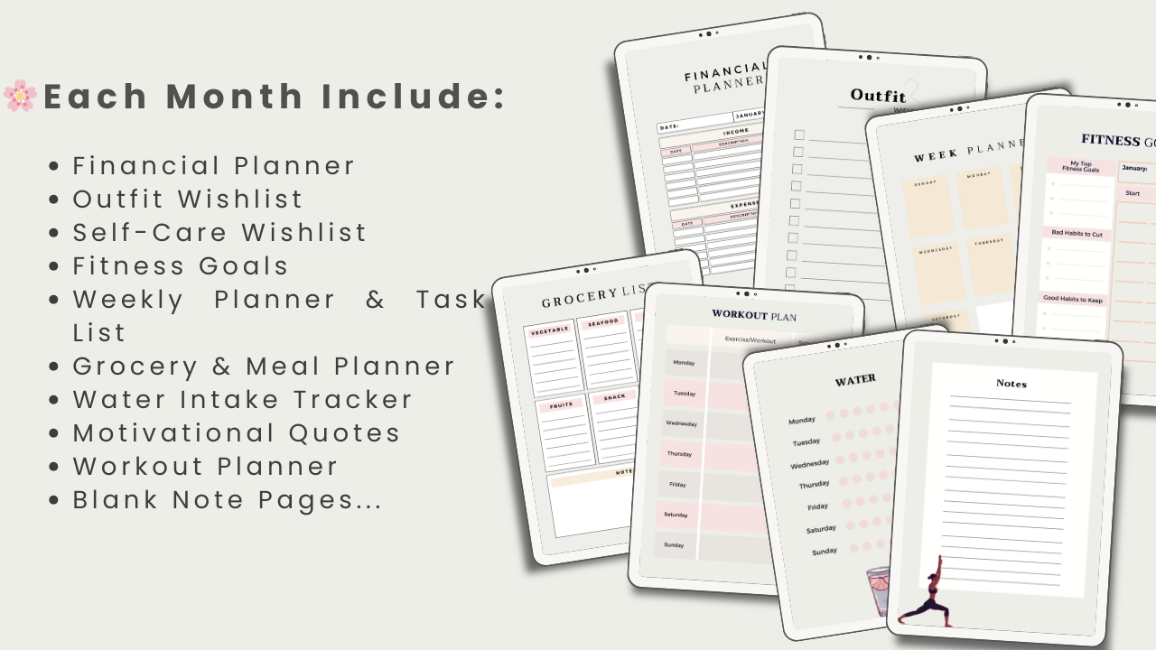 Ultimate Digital Planner | 700+ Pages | Undated & Reusable