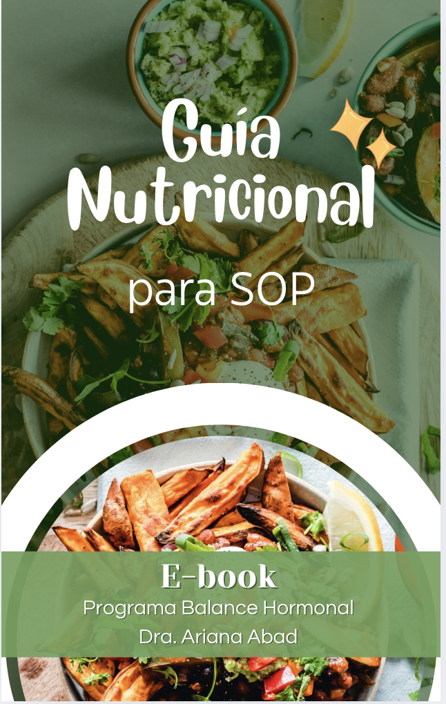 E-BOOK DE RECETAS PARA SINDROME DE OVARIO POLIQUISTICO (SOP)