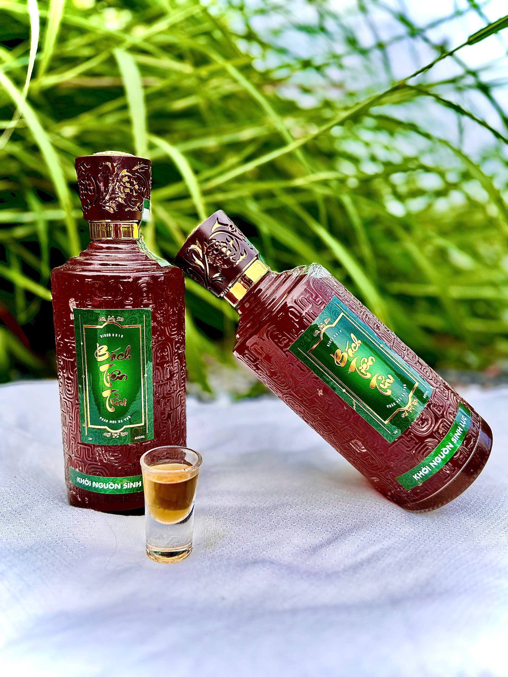 Set 2 Chai Bách Tiên Tửu