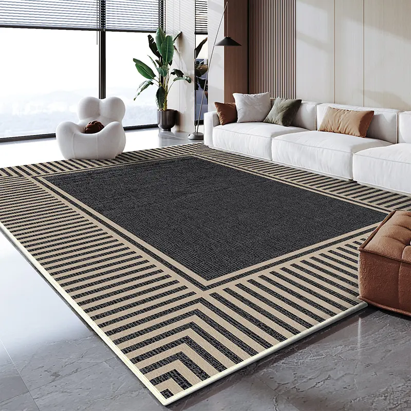 !Modern Art pflegeleichter faltbare Kaschmirteppiche, Antibakteriell und Waschbar || Modern Art, Easy-to-Maintain, Foldable Superfine Cashmere Rug, Antibacterial and Washable