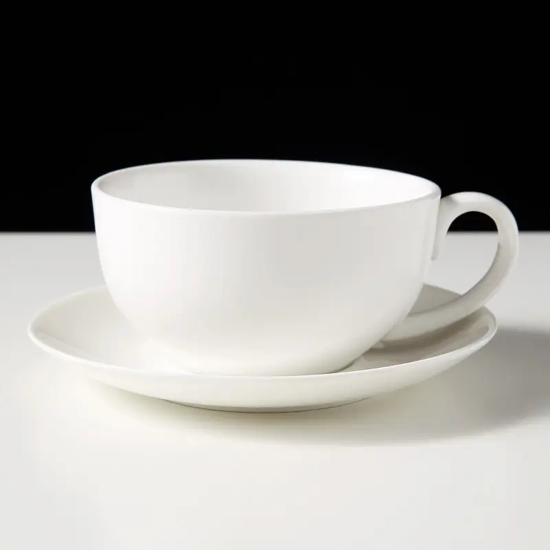 Weißes, langlebiges Porzellan Teekannen-Set, Minimalistisches Design || White Durable Porcelain Teapot Set, Minimalist Design