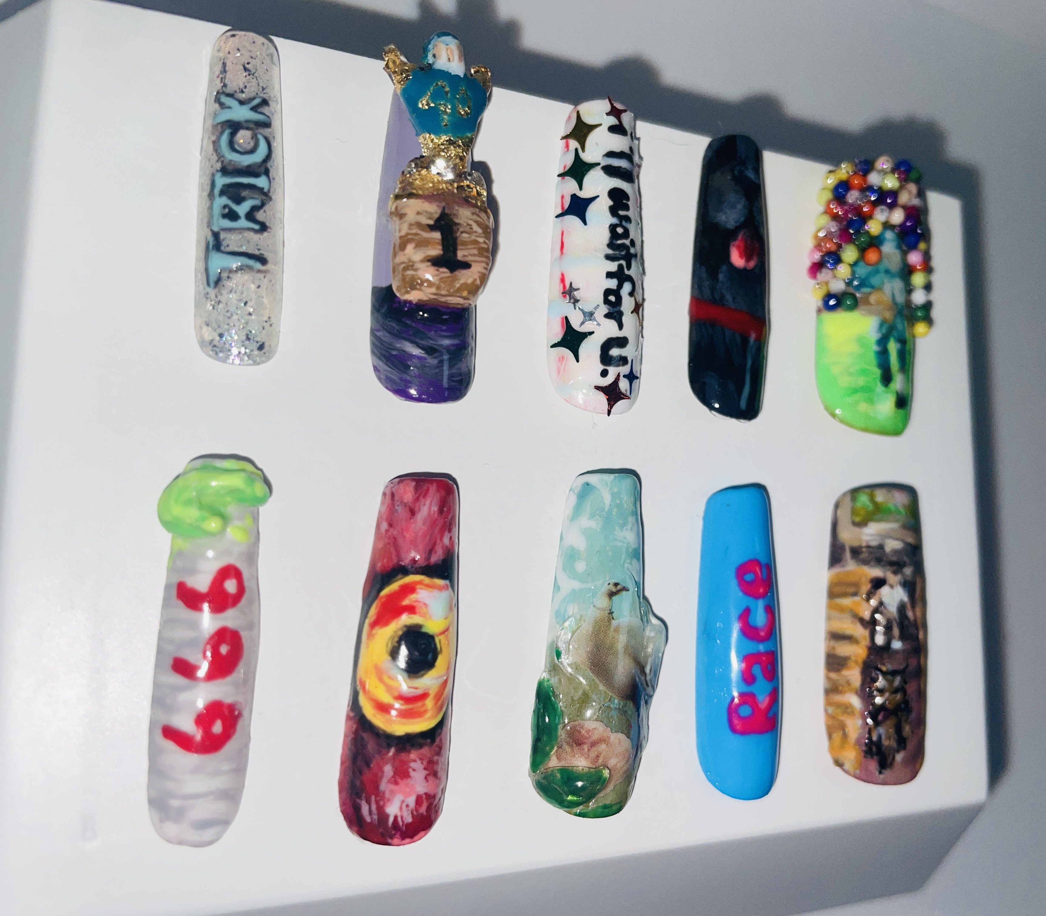 Alex G Inspired Press-On Nails