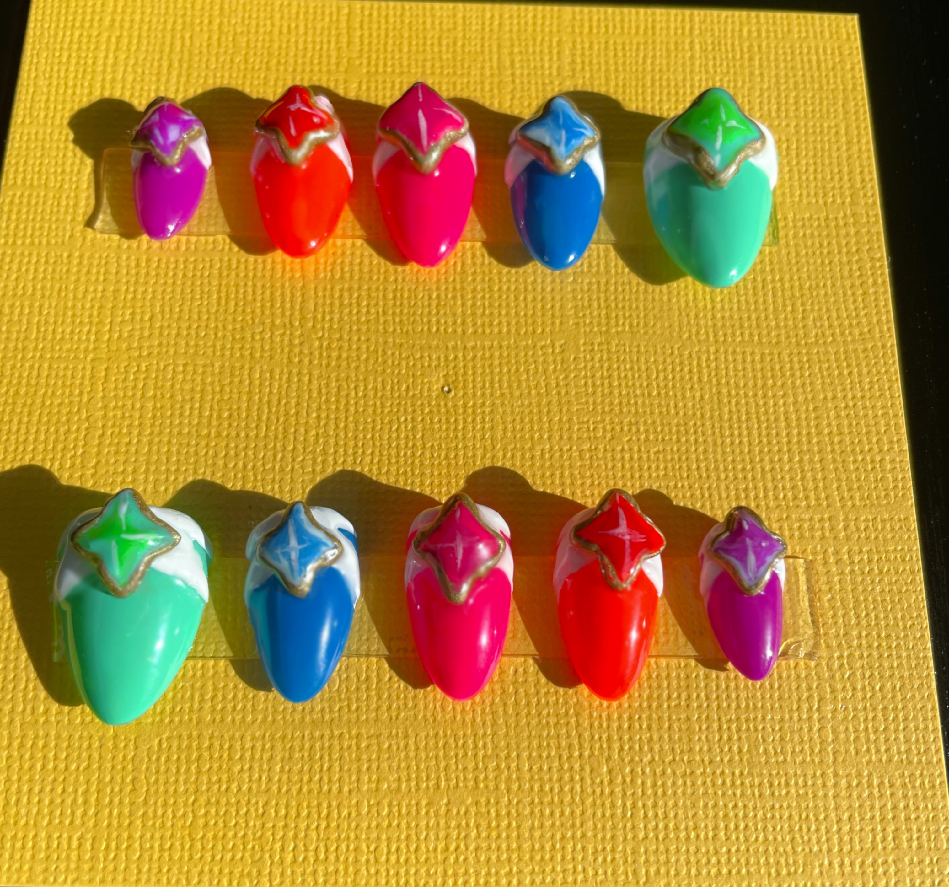 Star Guardian 3D Gel Press-On Nails
