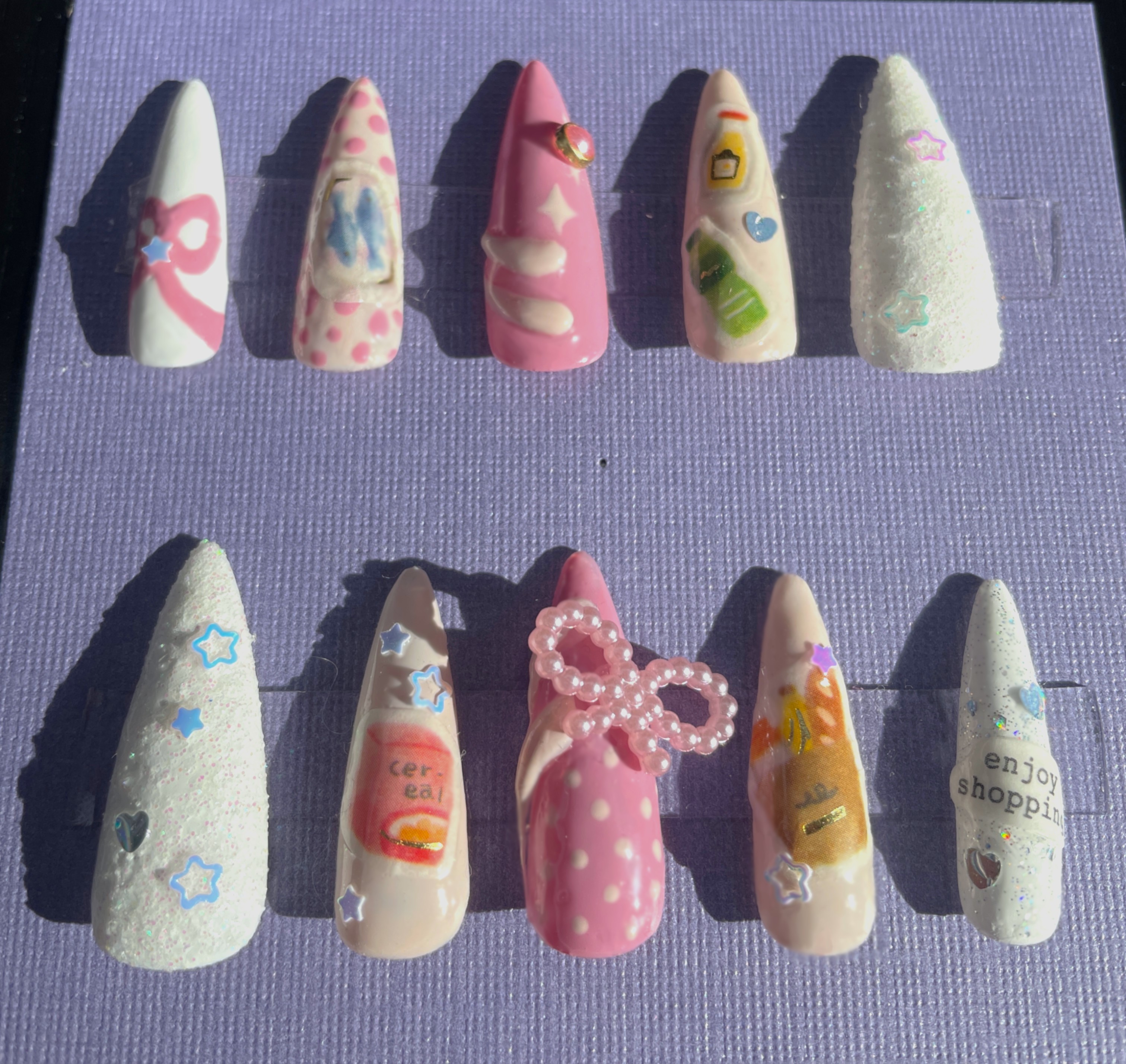Shopping Day Press-On Nails