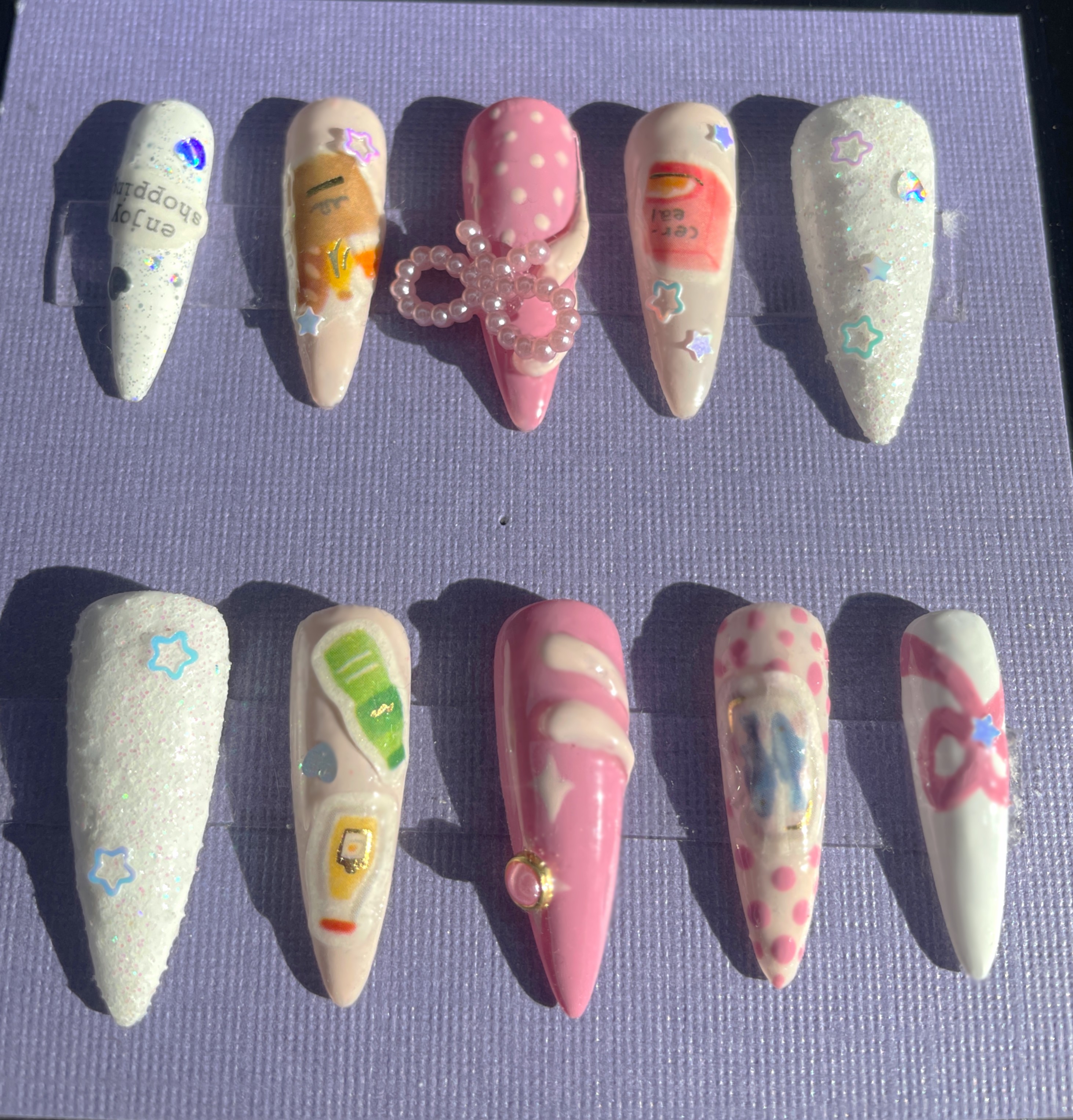 Shopping Day Press-On Nails