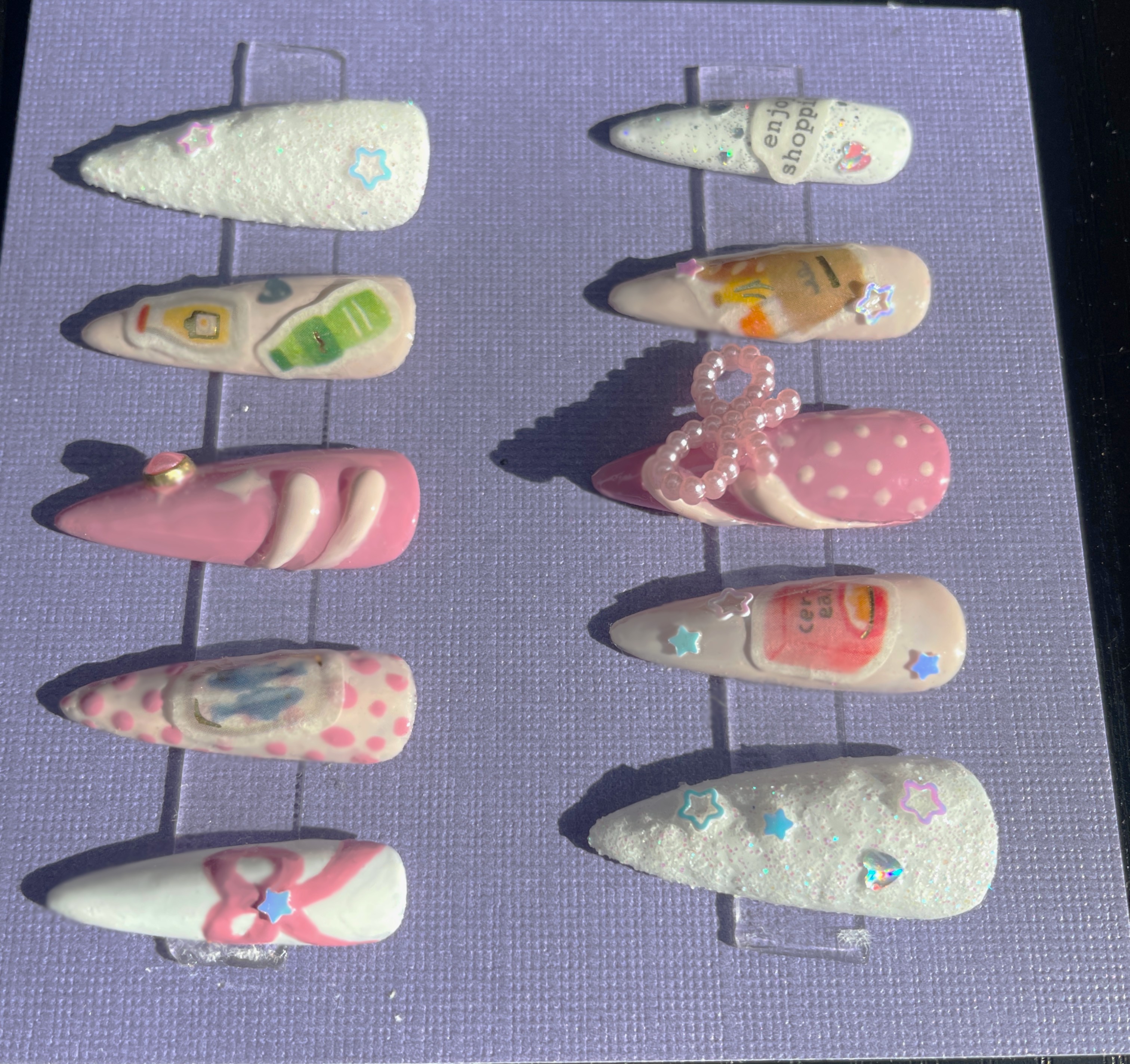 Shopping Day Press-On Nails