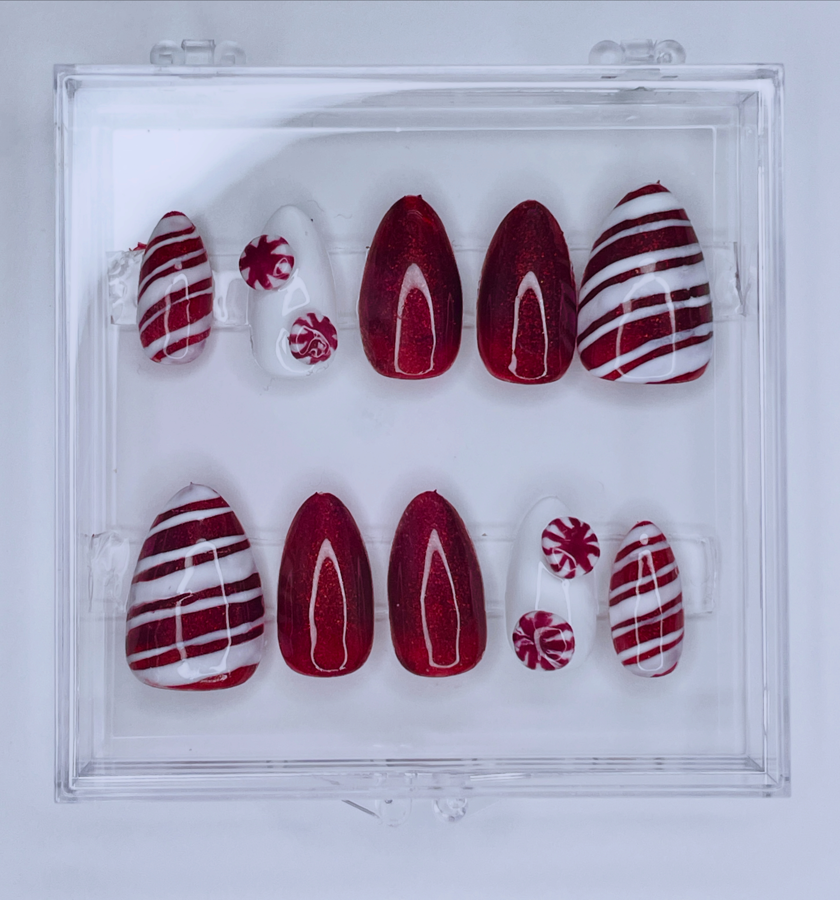 Peppermint Dream Press-On Nails