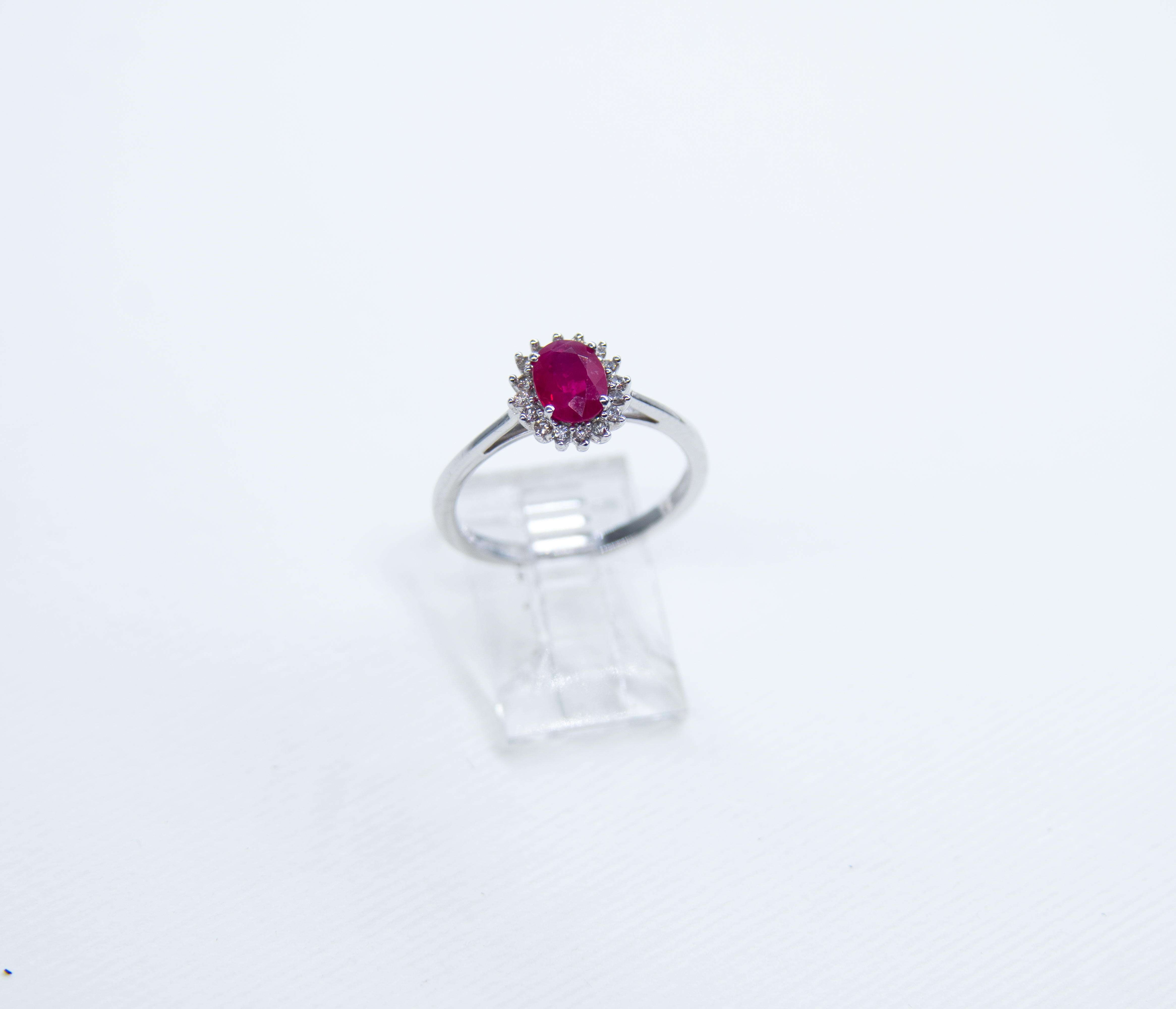 Anillo Rubí y Plata