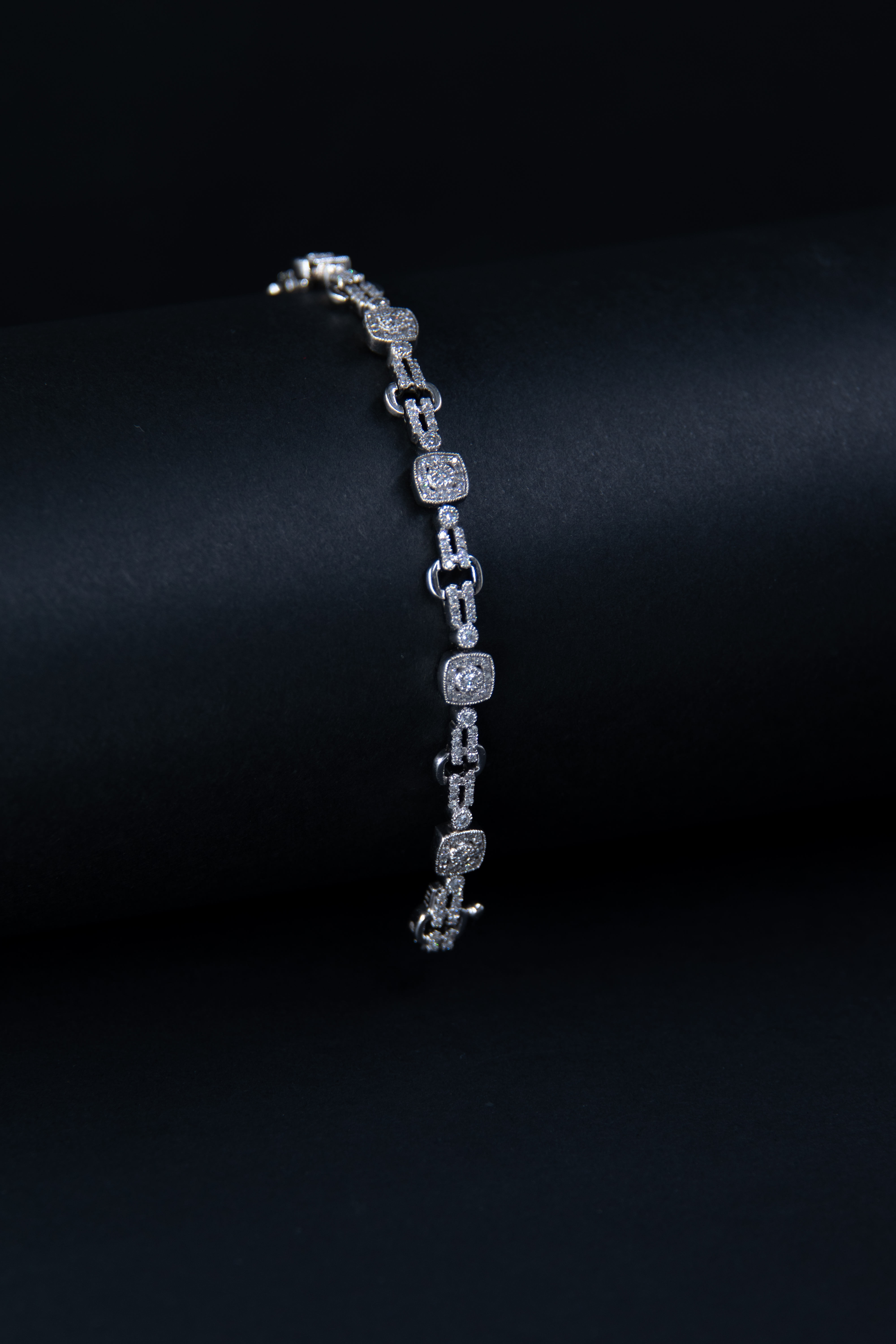 Pulsera de Oro Blanco