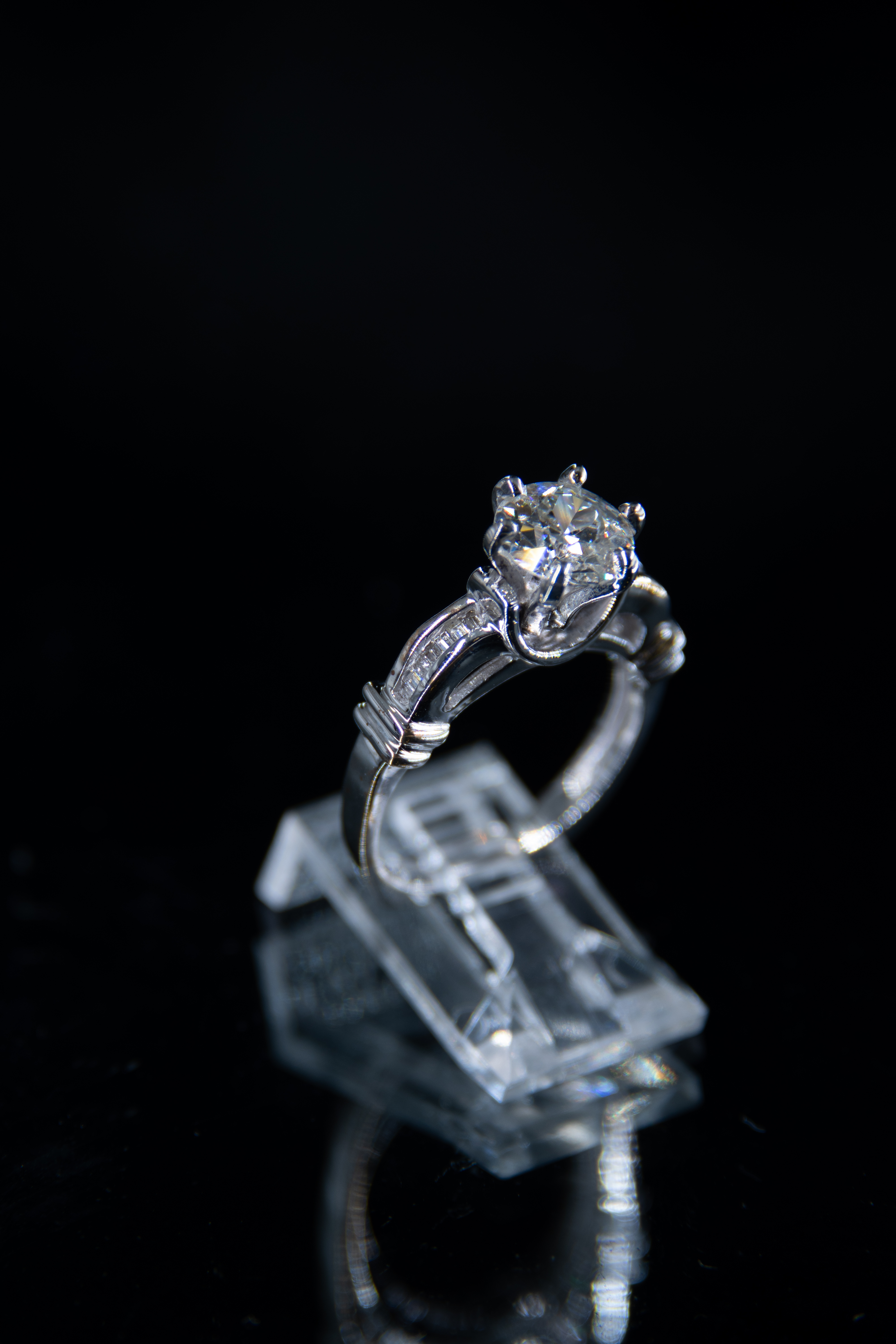 Oro blanco - Diamantes