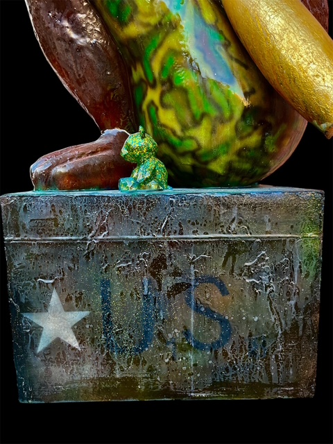 Decorative Frog Figurine