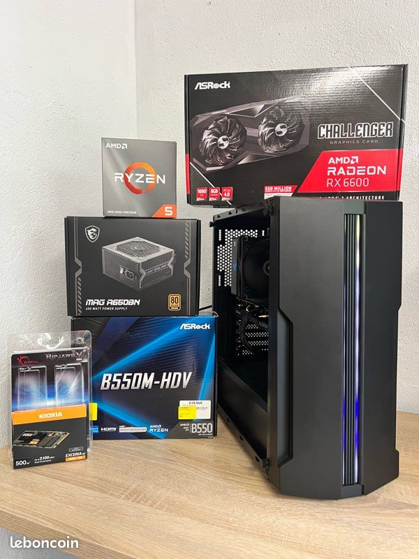 PC Gamer RX6600 Ryzen 5 5600X