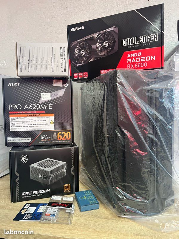 PC Gamer RX6600 Ryzen 5 8400F