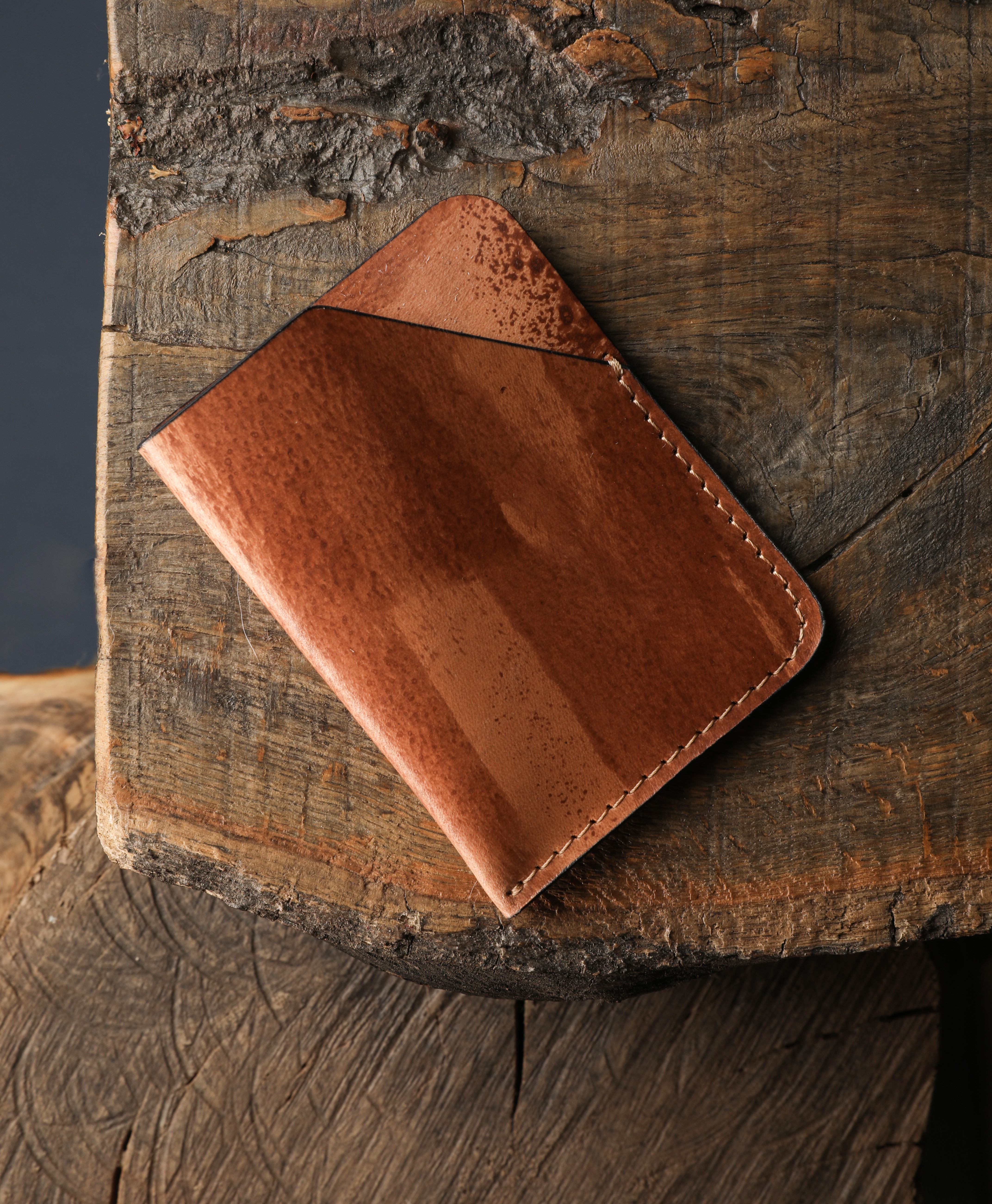 Leather card holder ,,Nomaro"