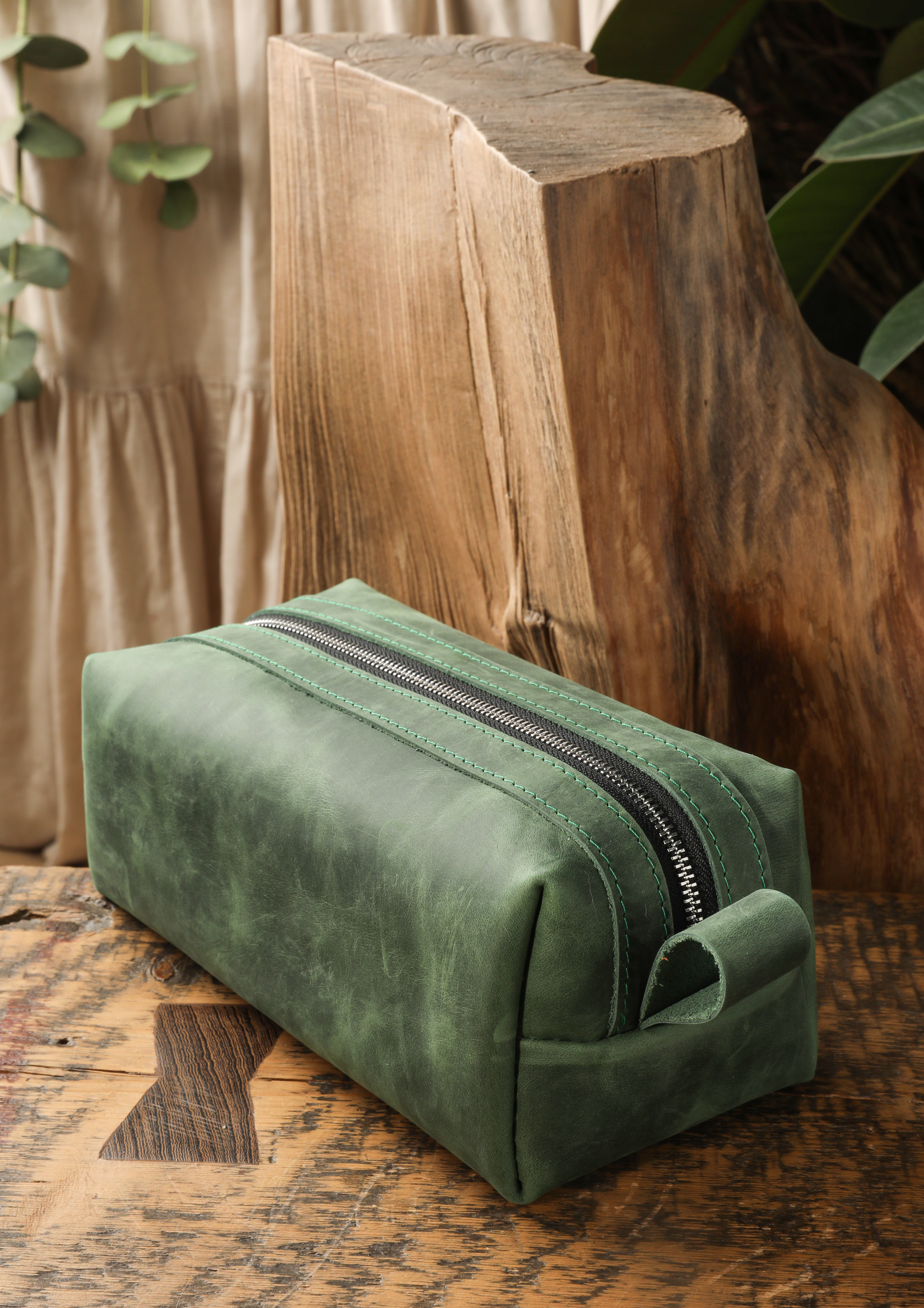 Leather Cosmetic Bags