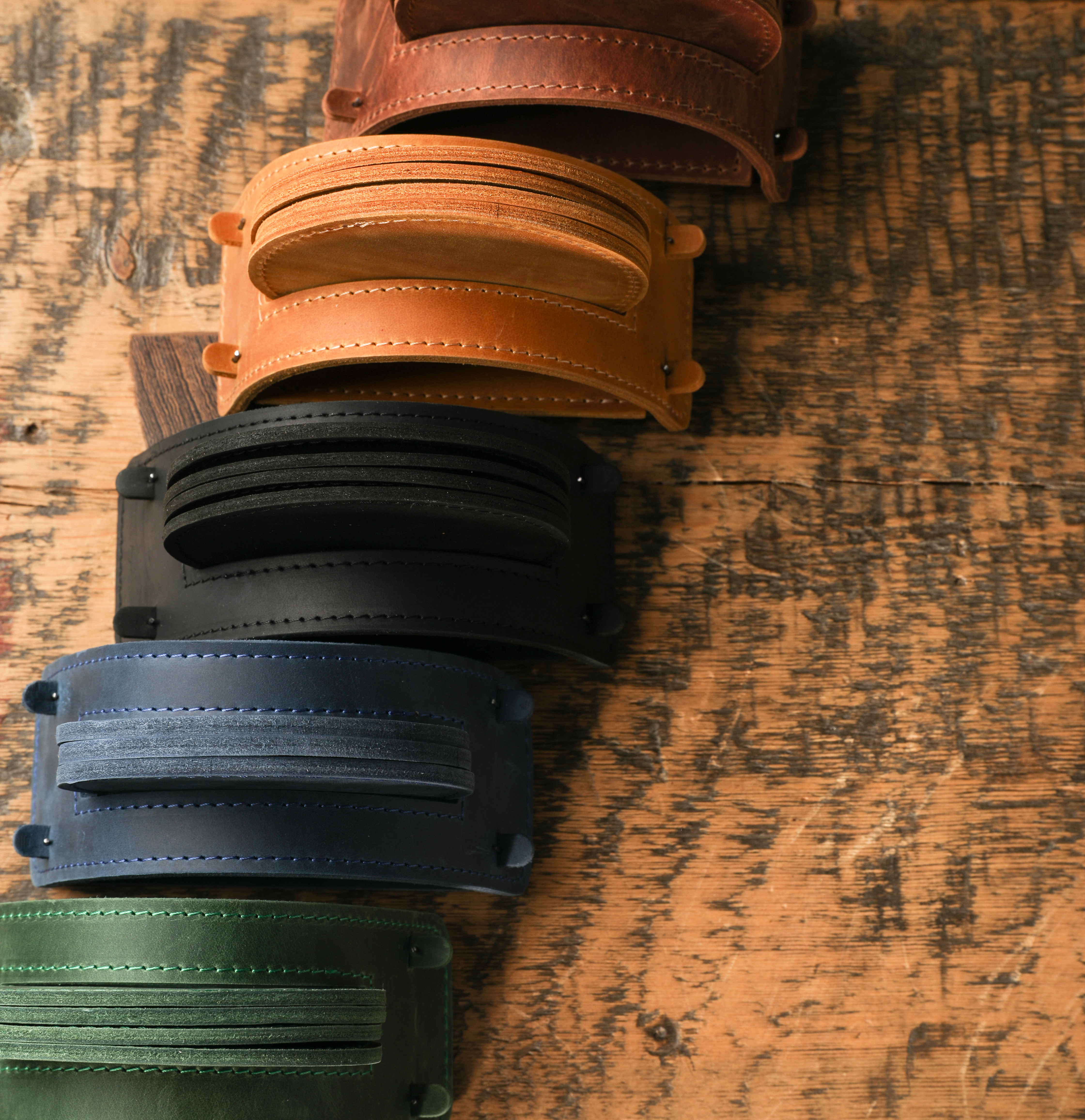 Leather Coaster Set