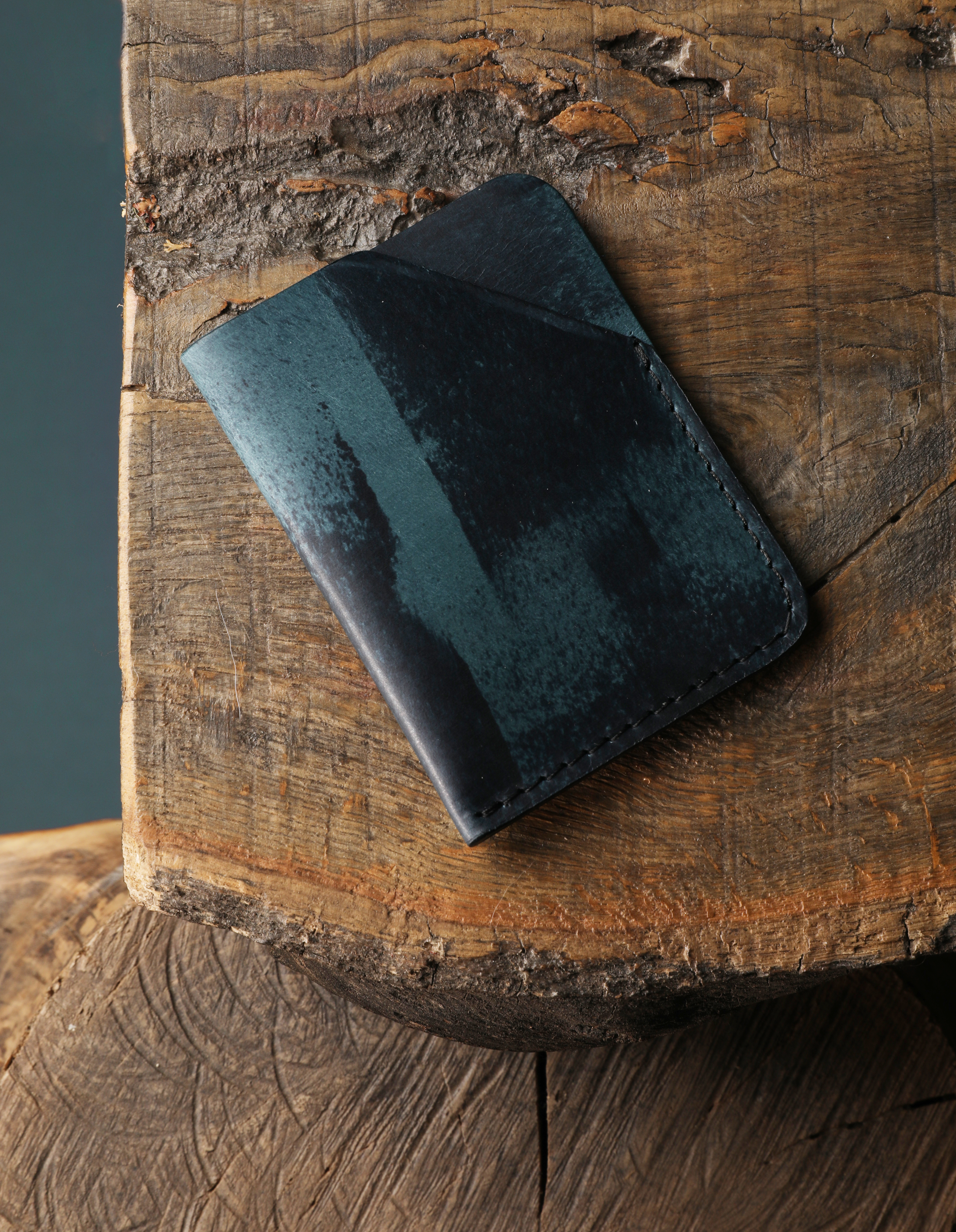 Leather card holder ,,Nomaro"