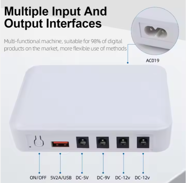 Wifi UPS Router 2000mAh