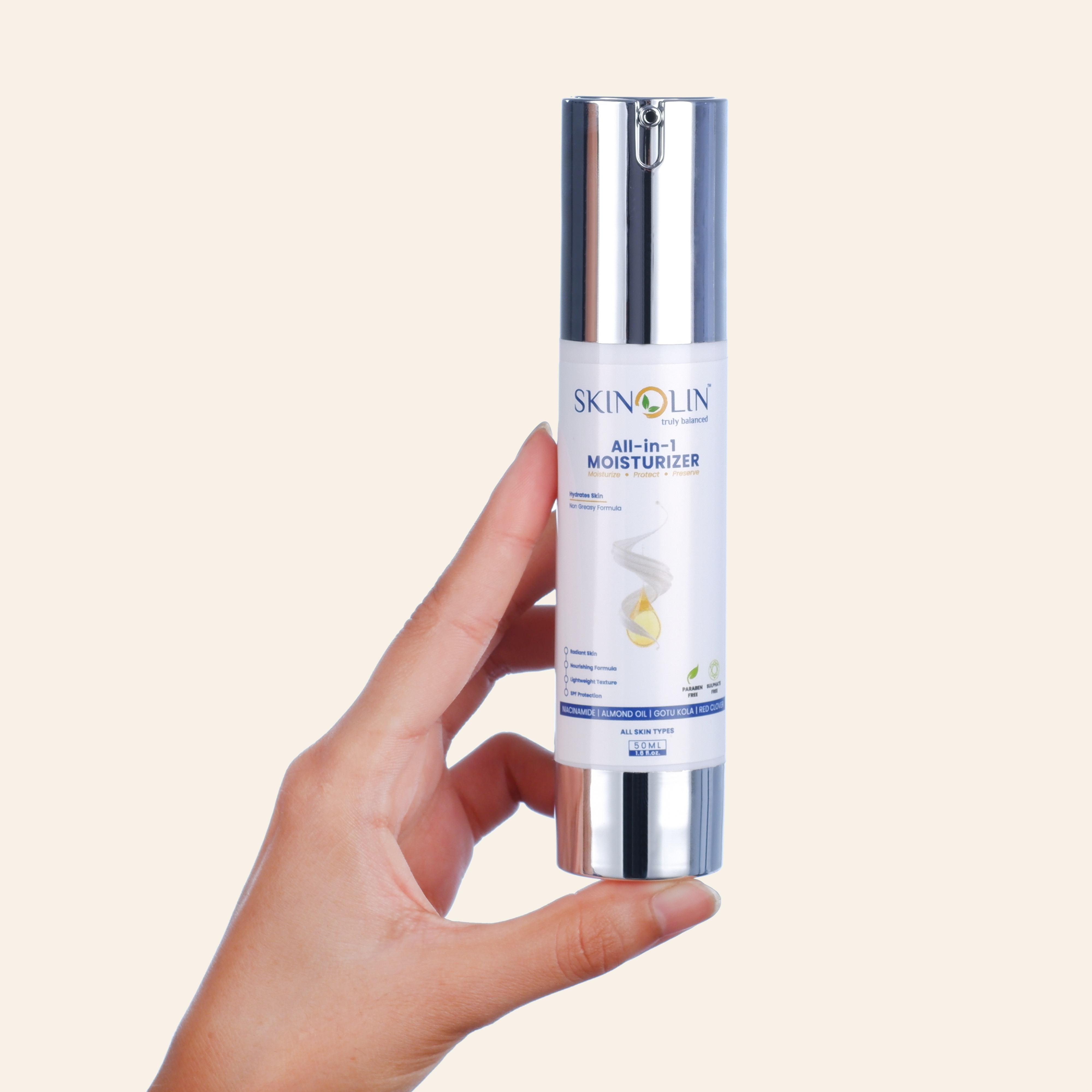 All-in-1 moisturiser 