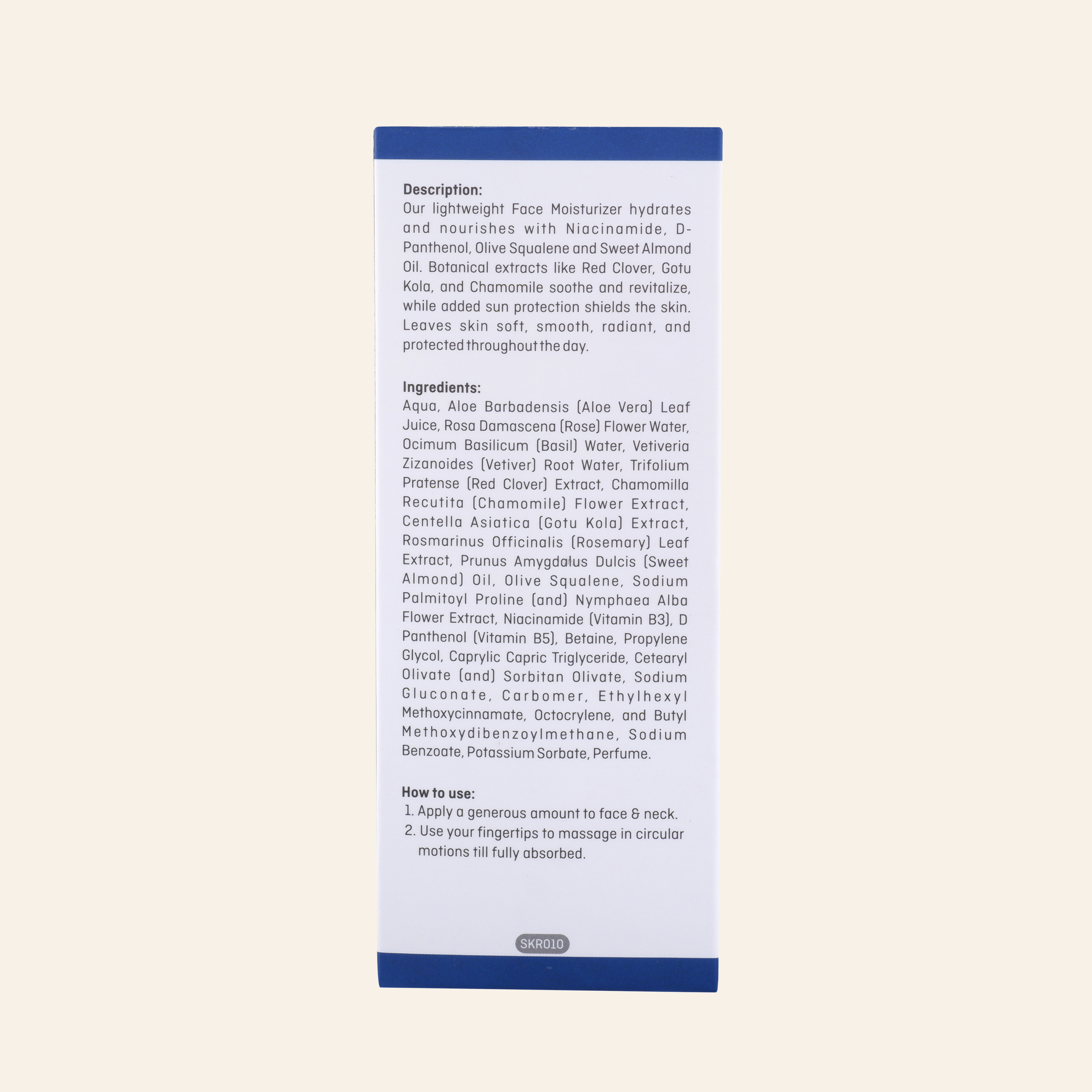 All-in-1 moisturiser 